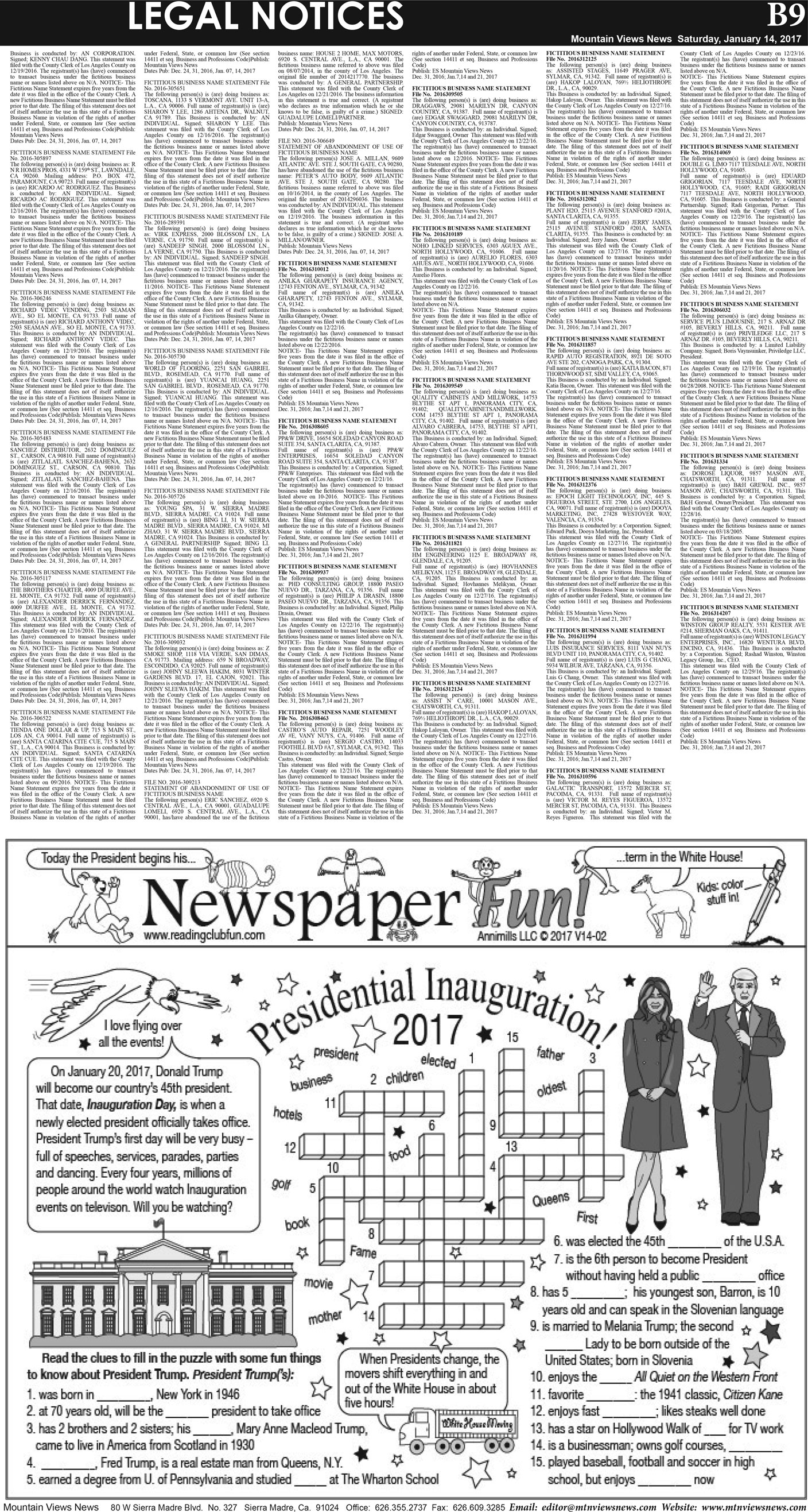 MVNews this week:  Page B:9