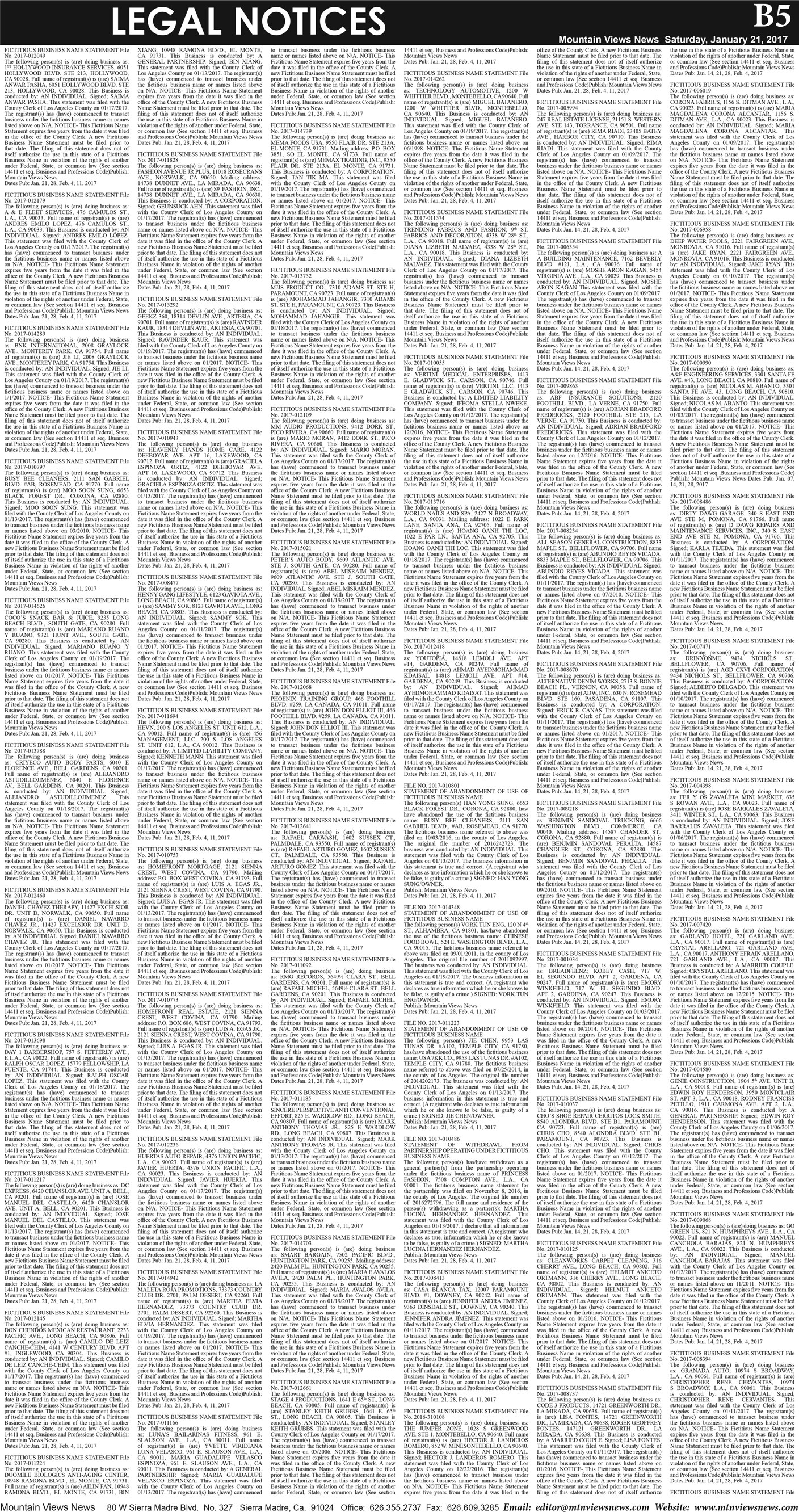 MVNews this week:  Page B:5