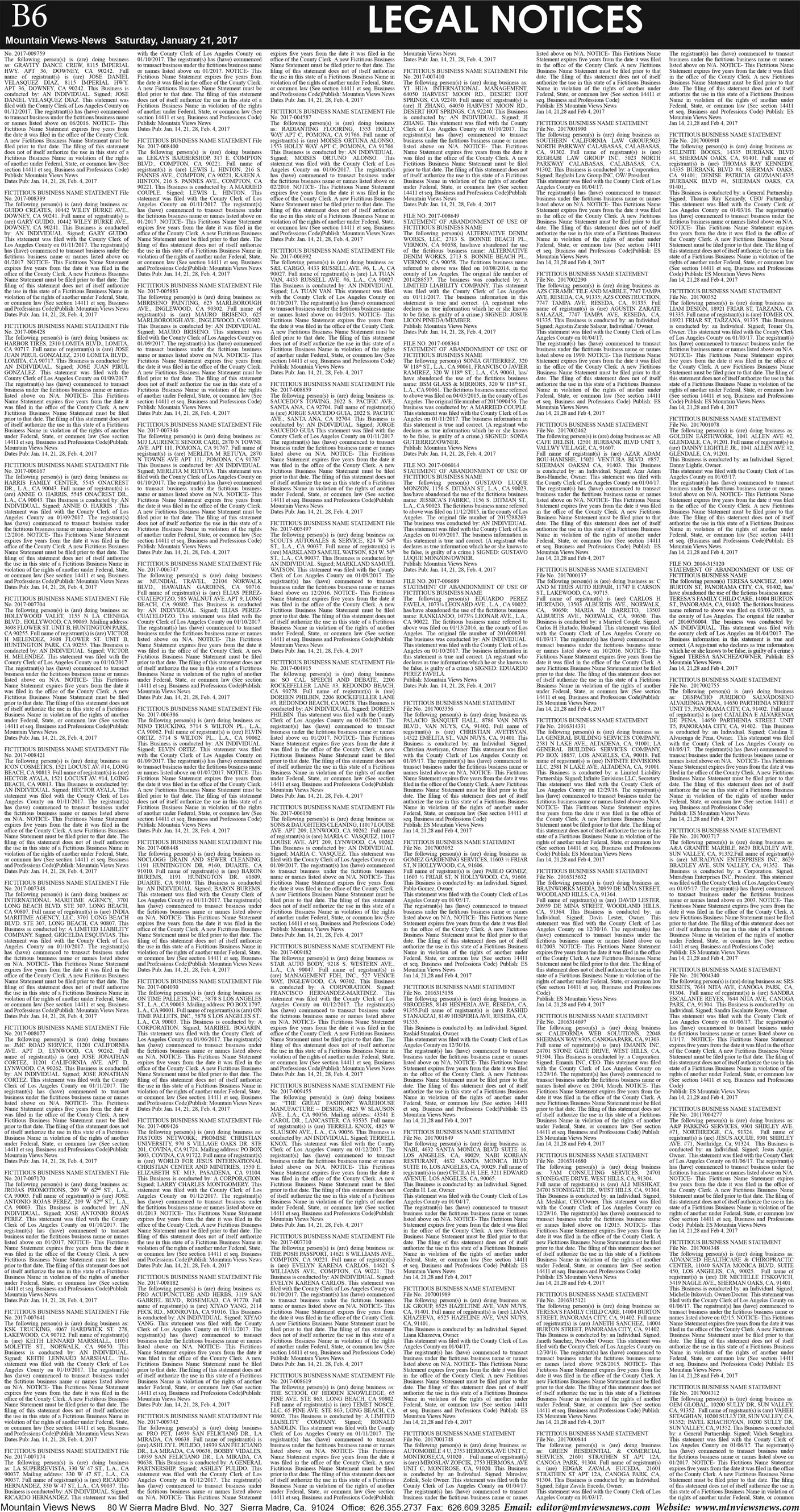 MVNews this week:  Page B:6