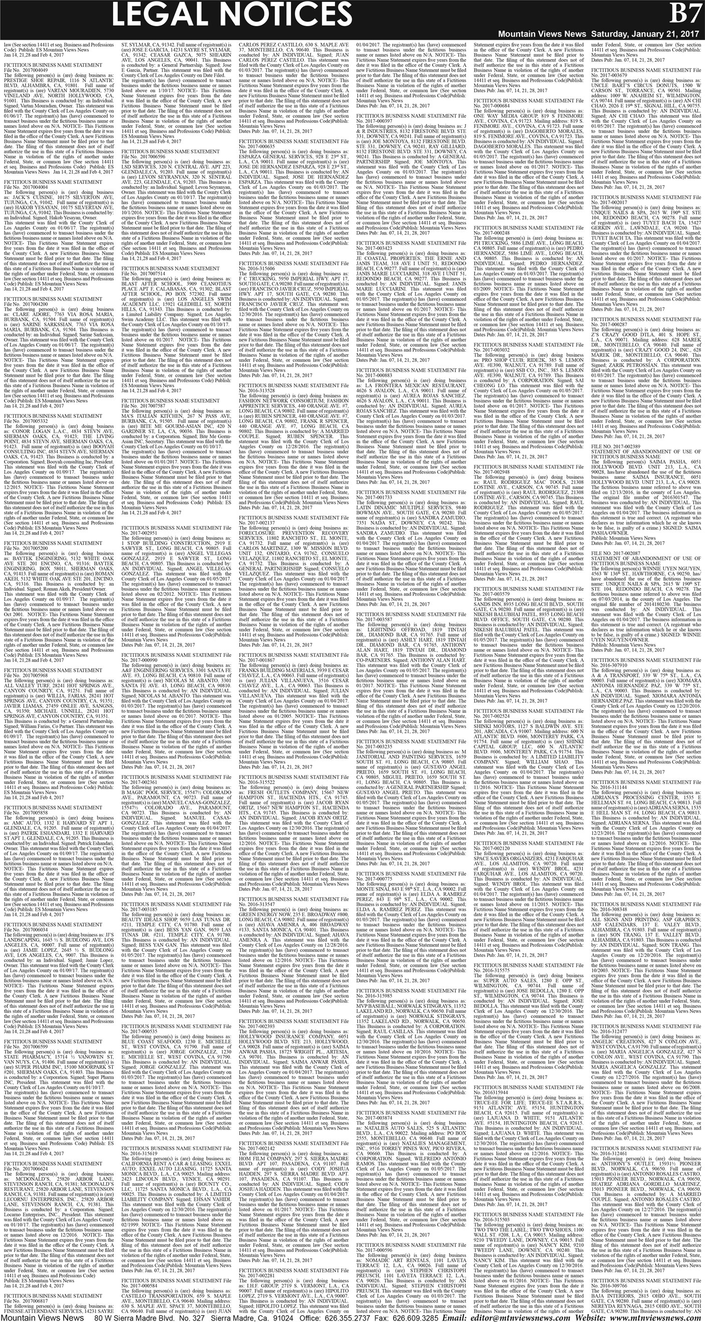 MVNews this week:  Page B:7