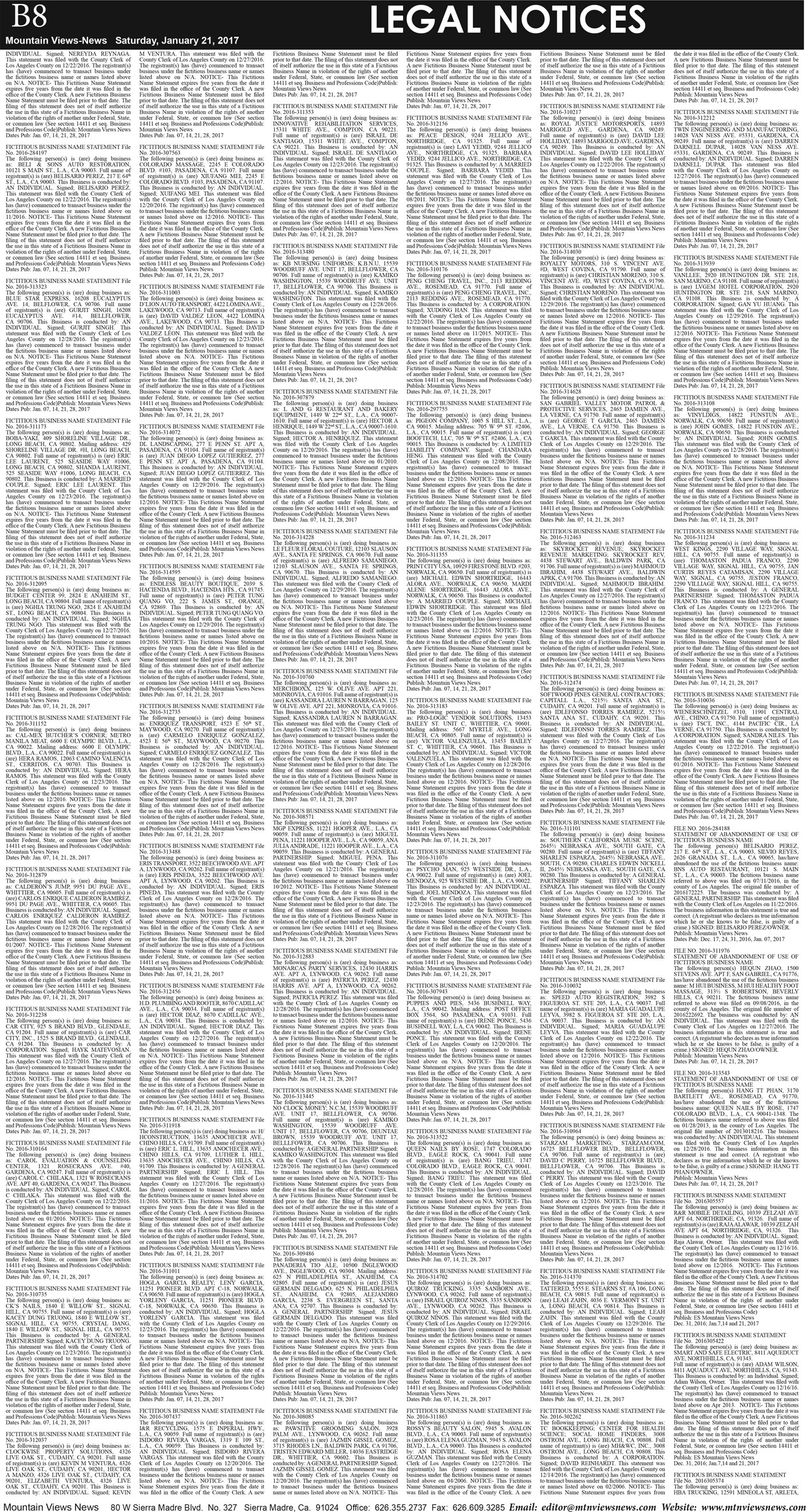 MVNews this week:  Page B:8