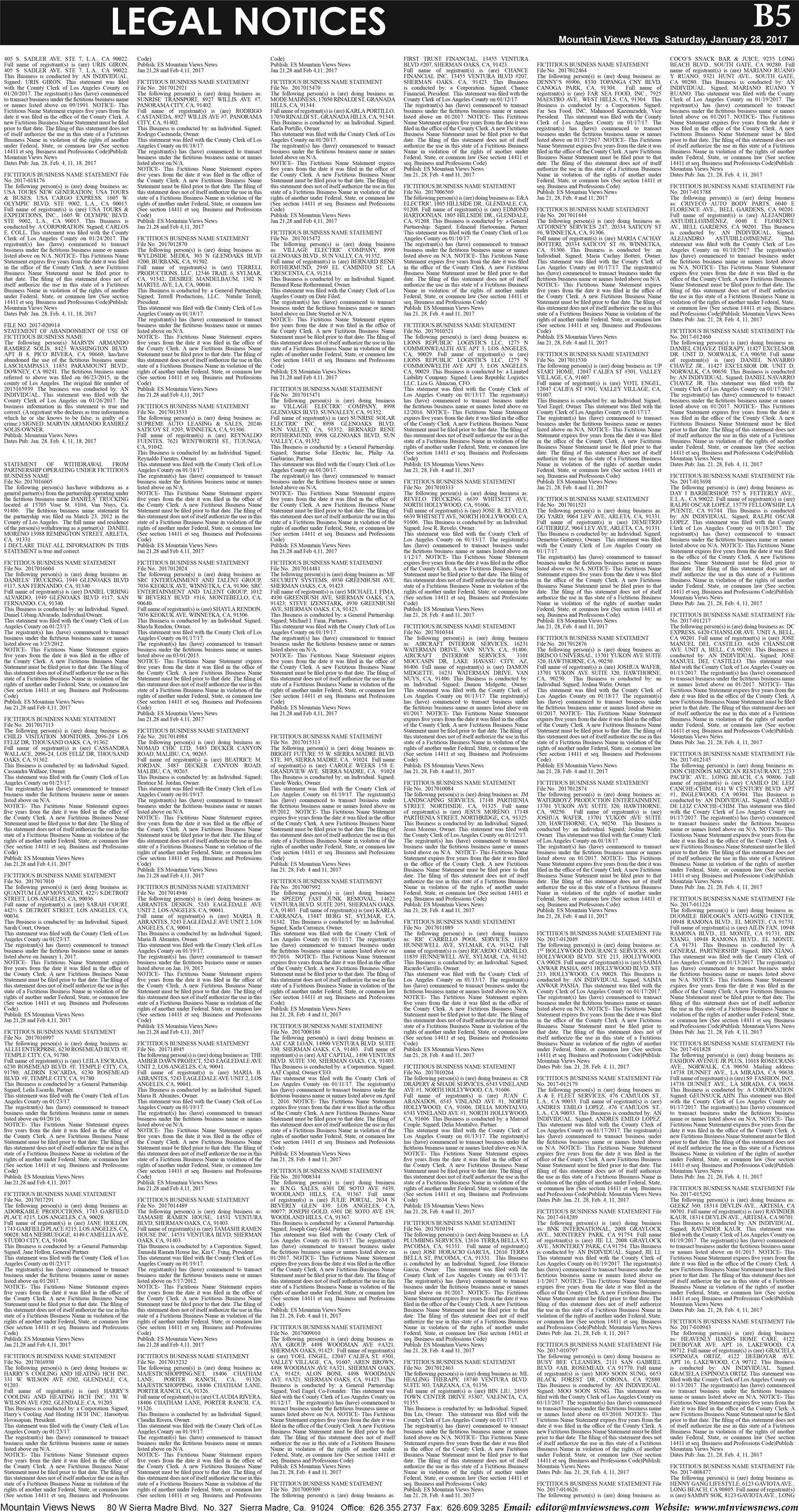 MVNews this week:  Page B:5