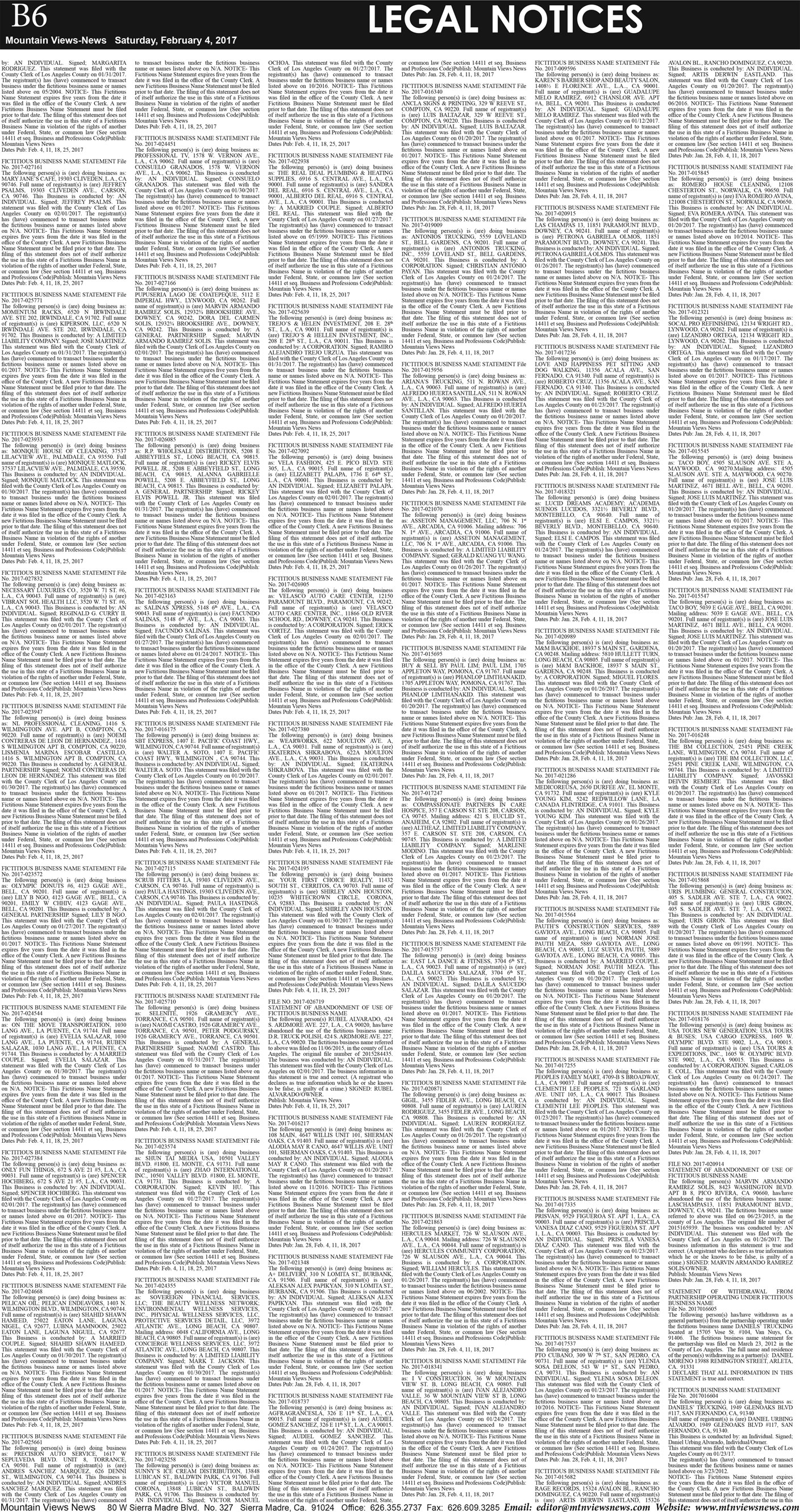 MVNews this week:  Page B:6