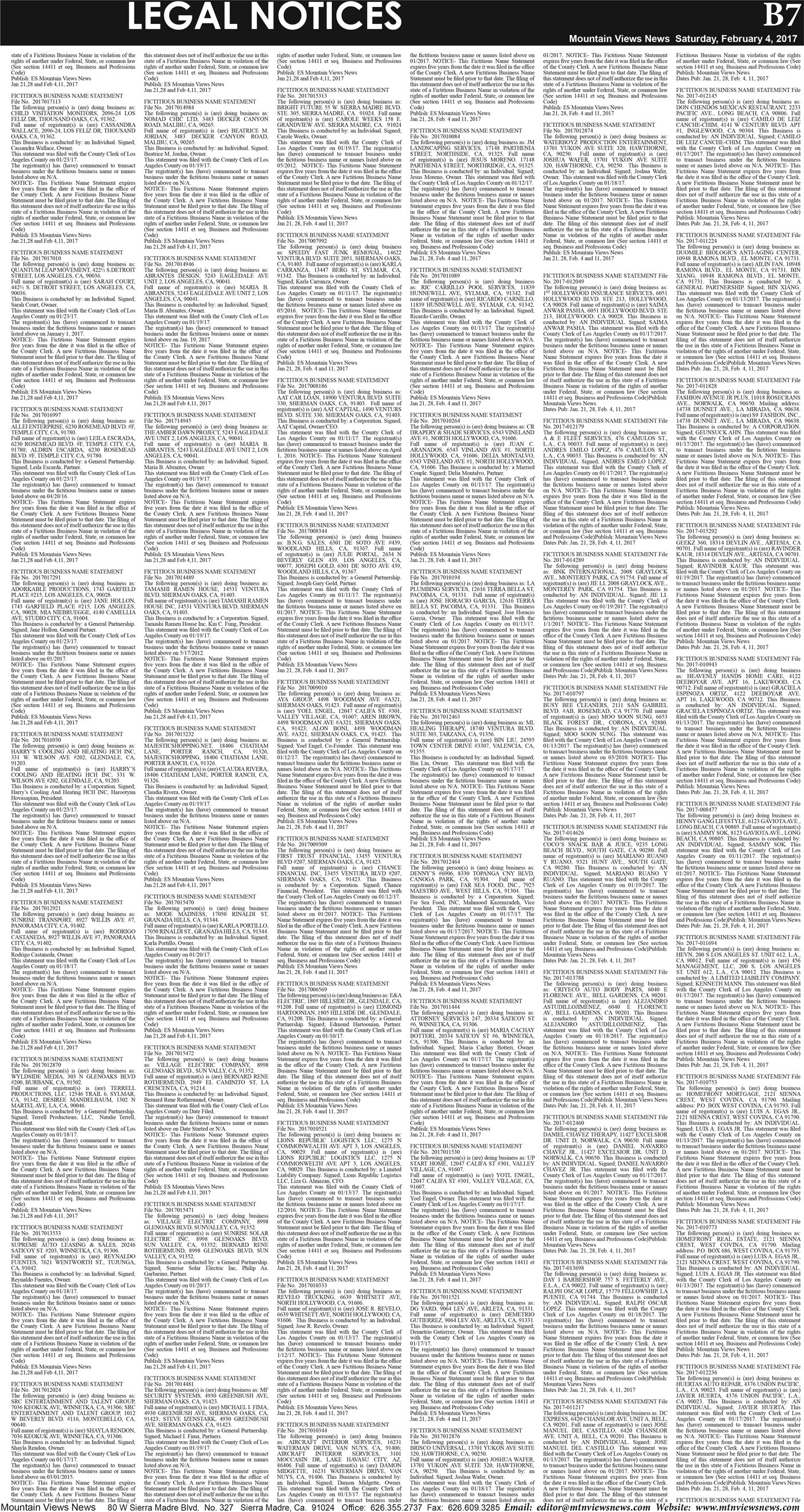 MVNews this week:  Page B:7