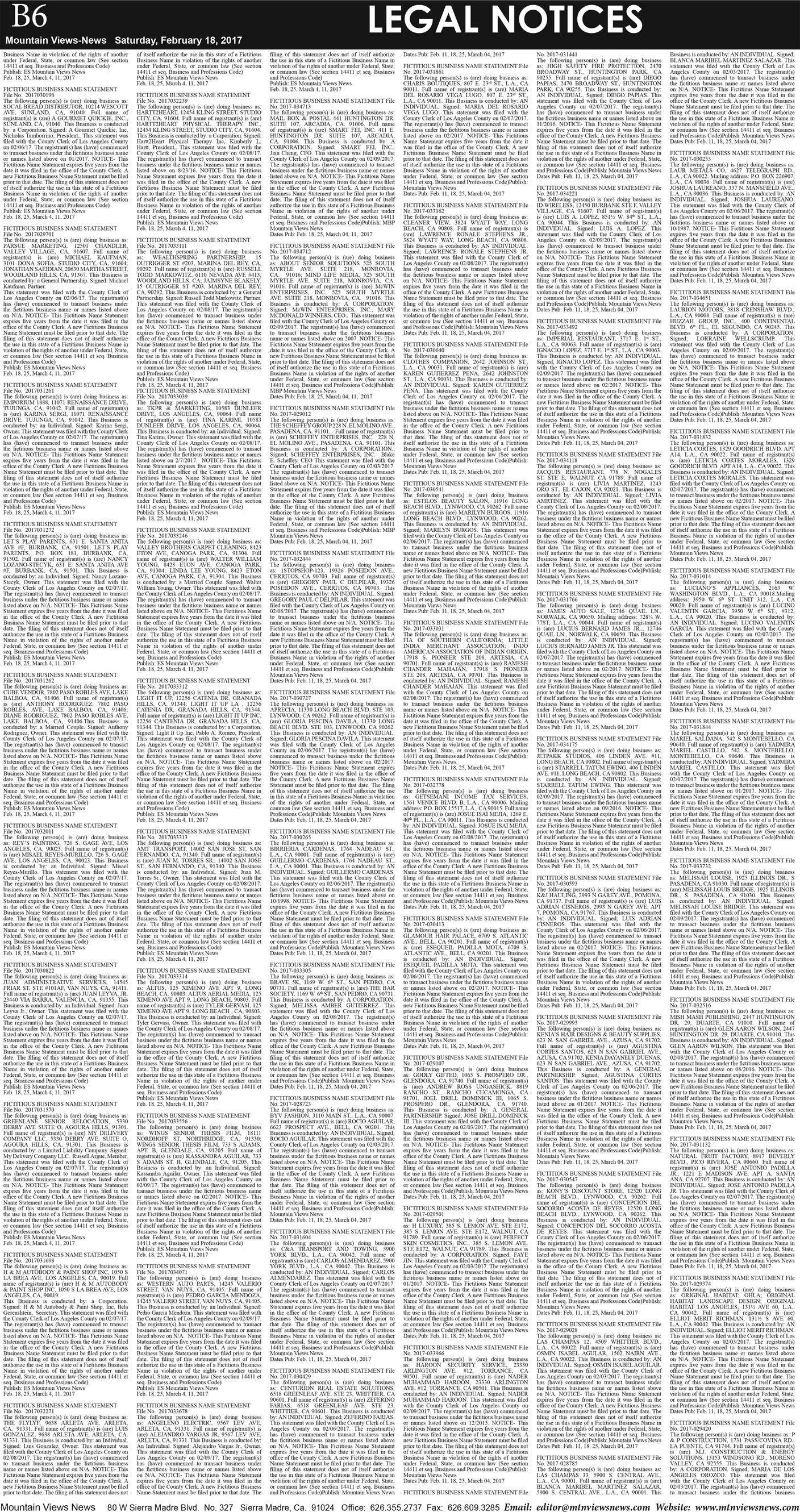 MVNews this week:  Page B:6