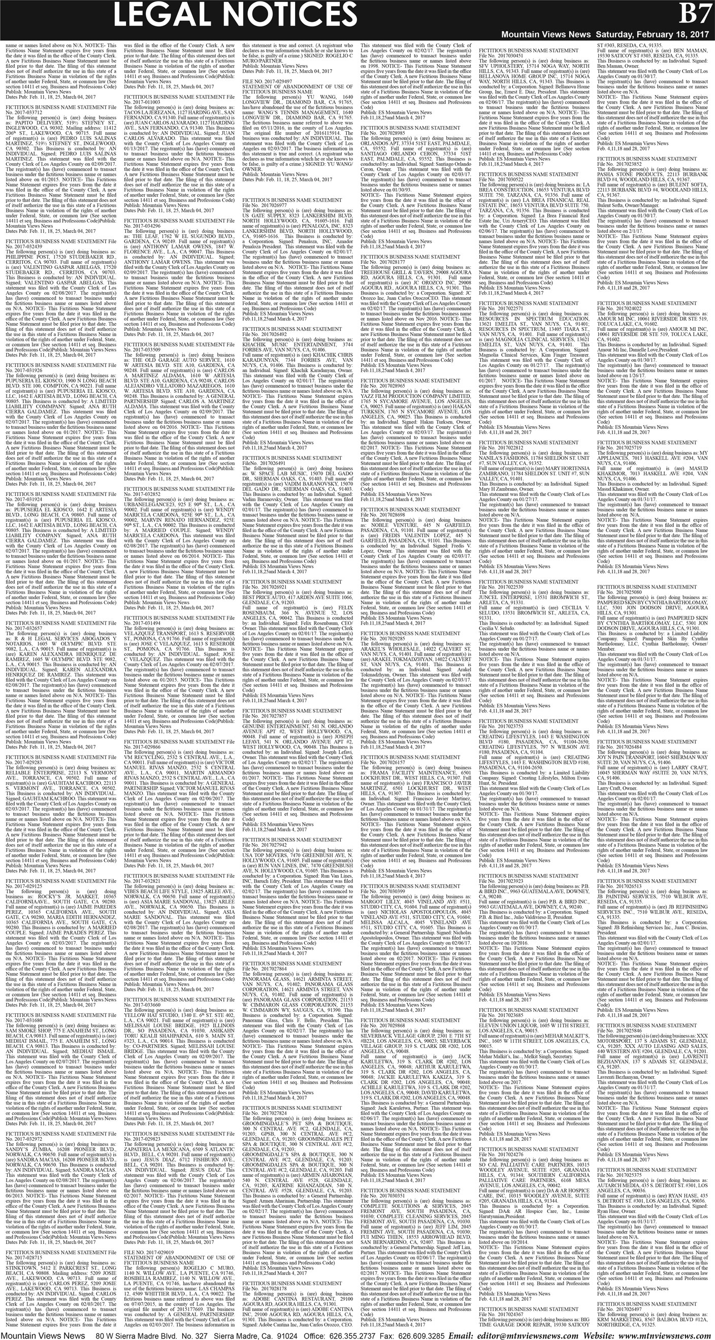 MVNews this week:  Page B:7