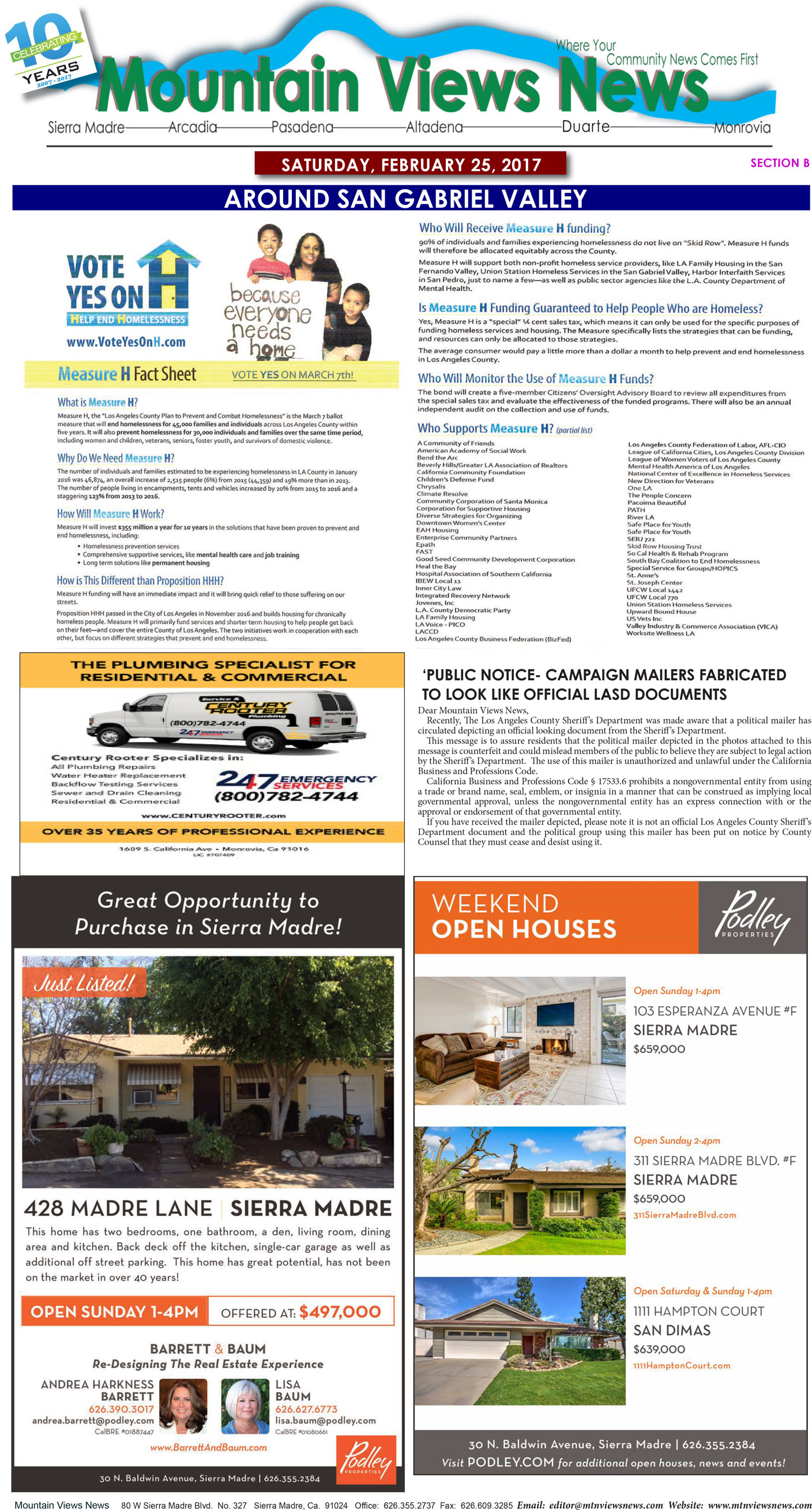 MVNews this week:  Page B:1