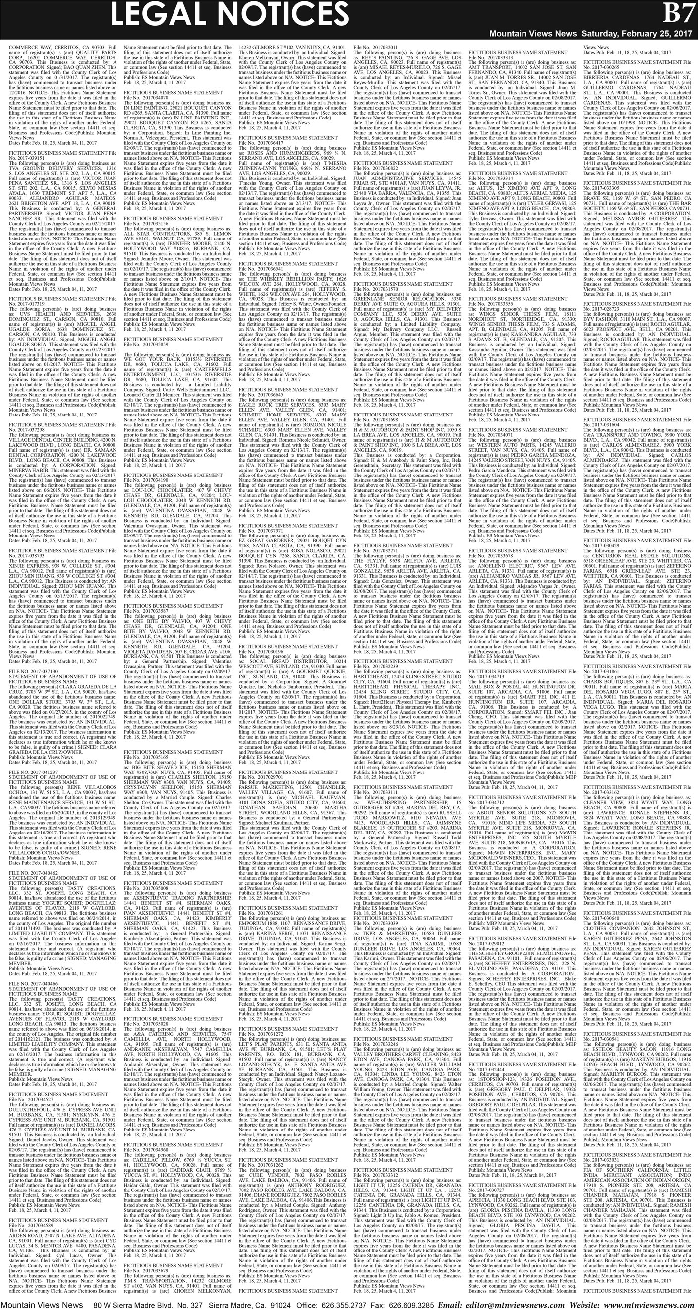 MVNews this week:  Page B:7