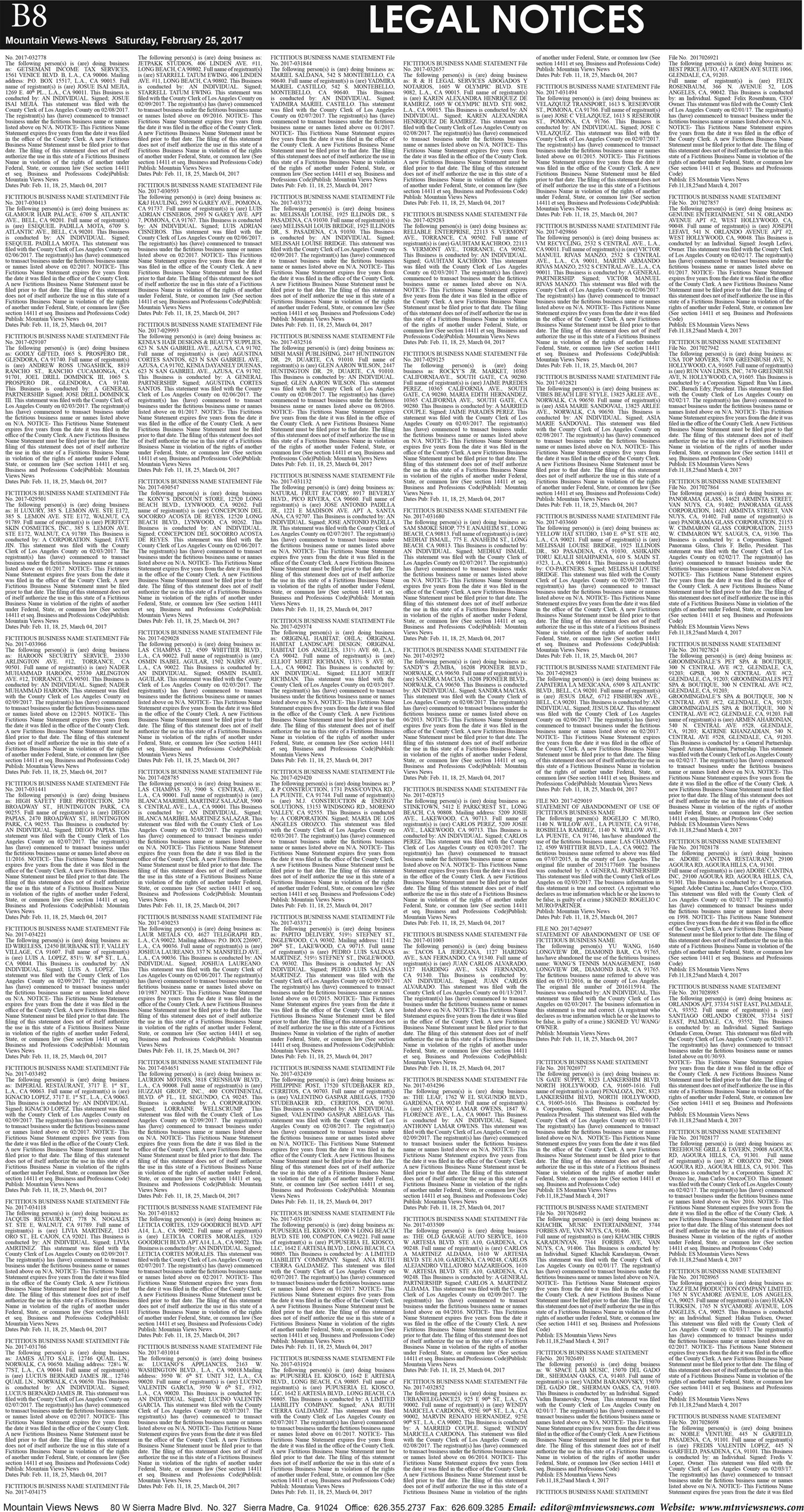 MVNews this week:  Page B:8