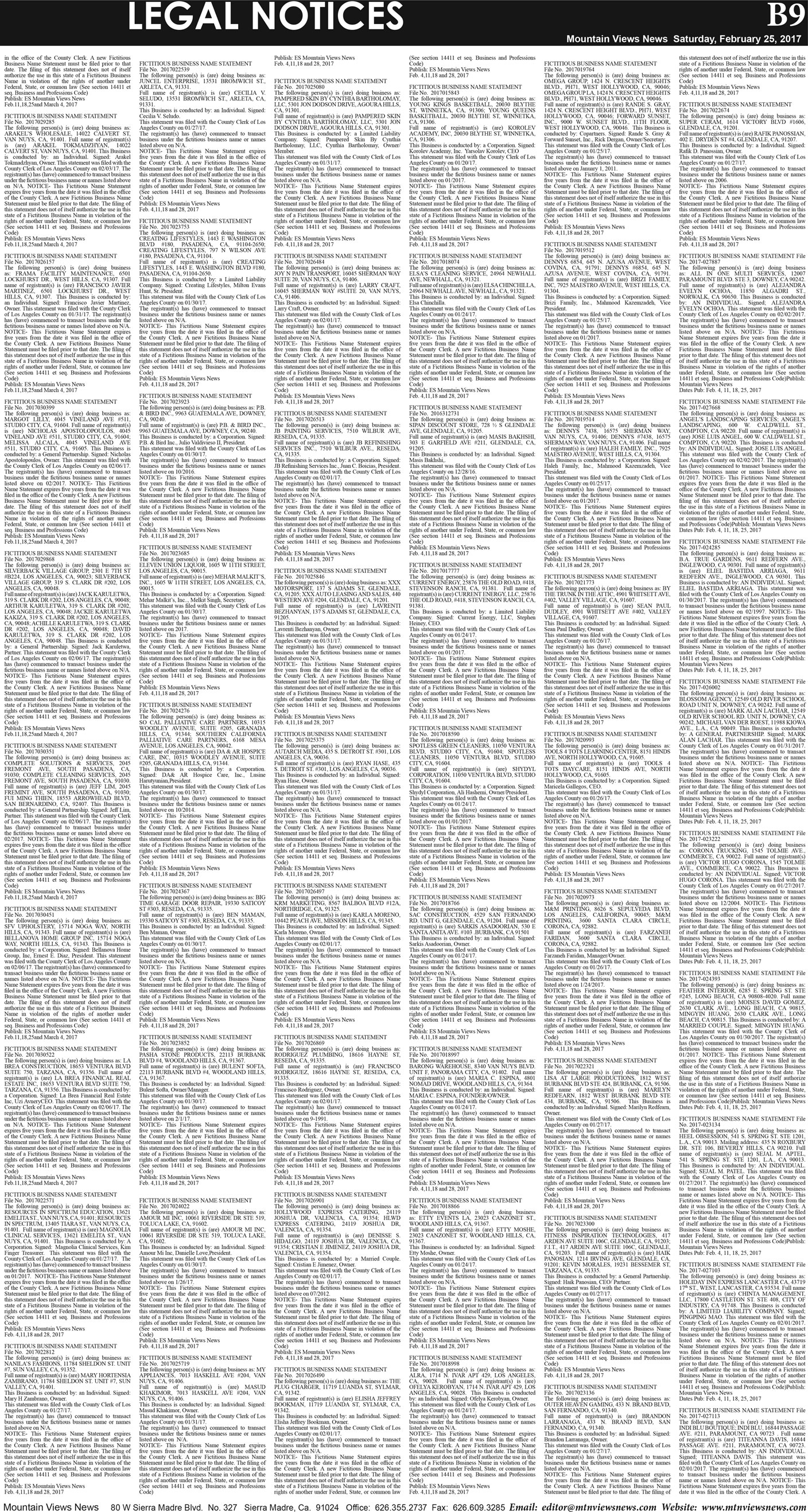 MVNews this week:  Page B:9