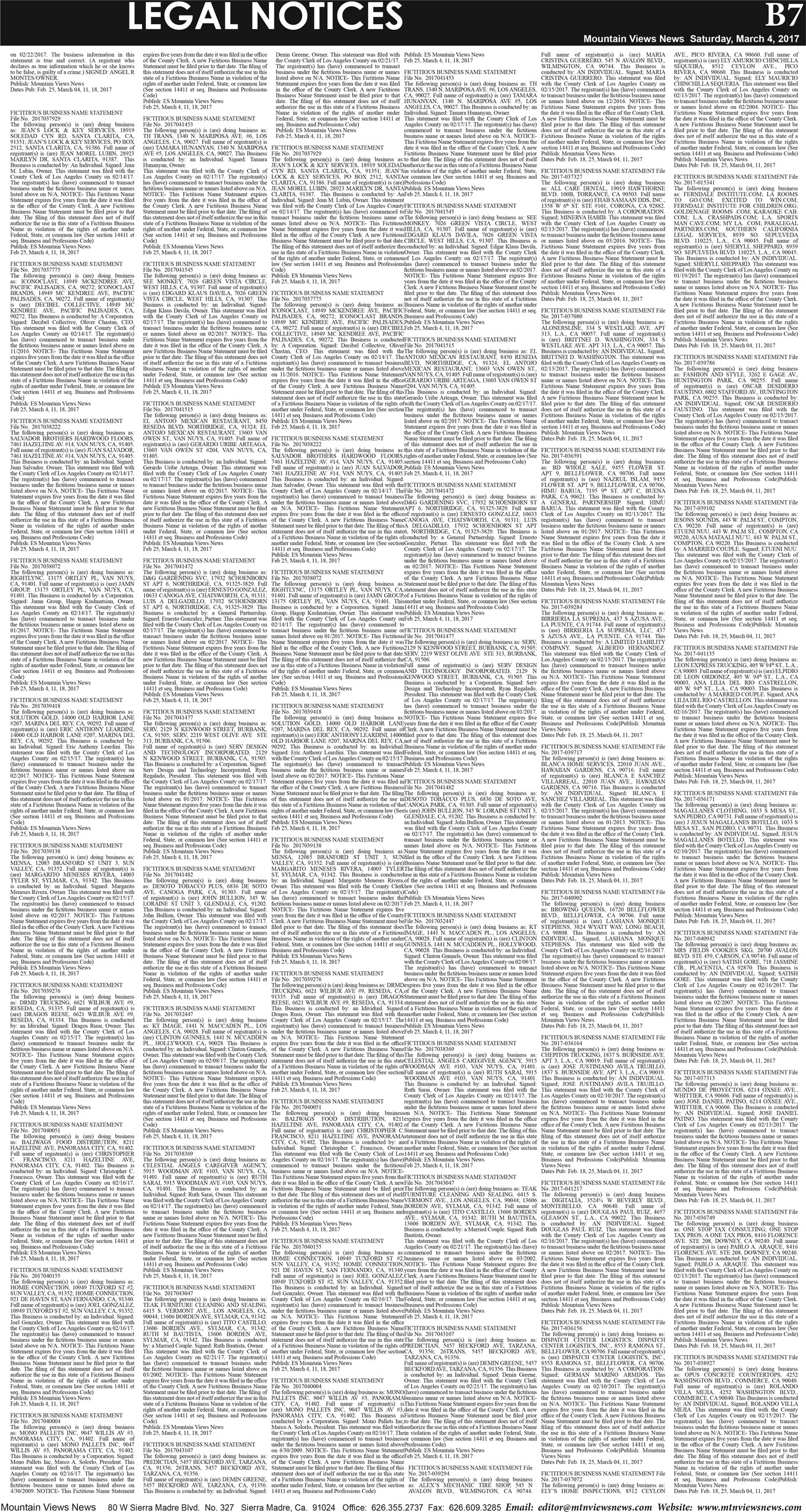 MVNews this week:  Page B:7