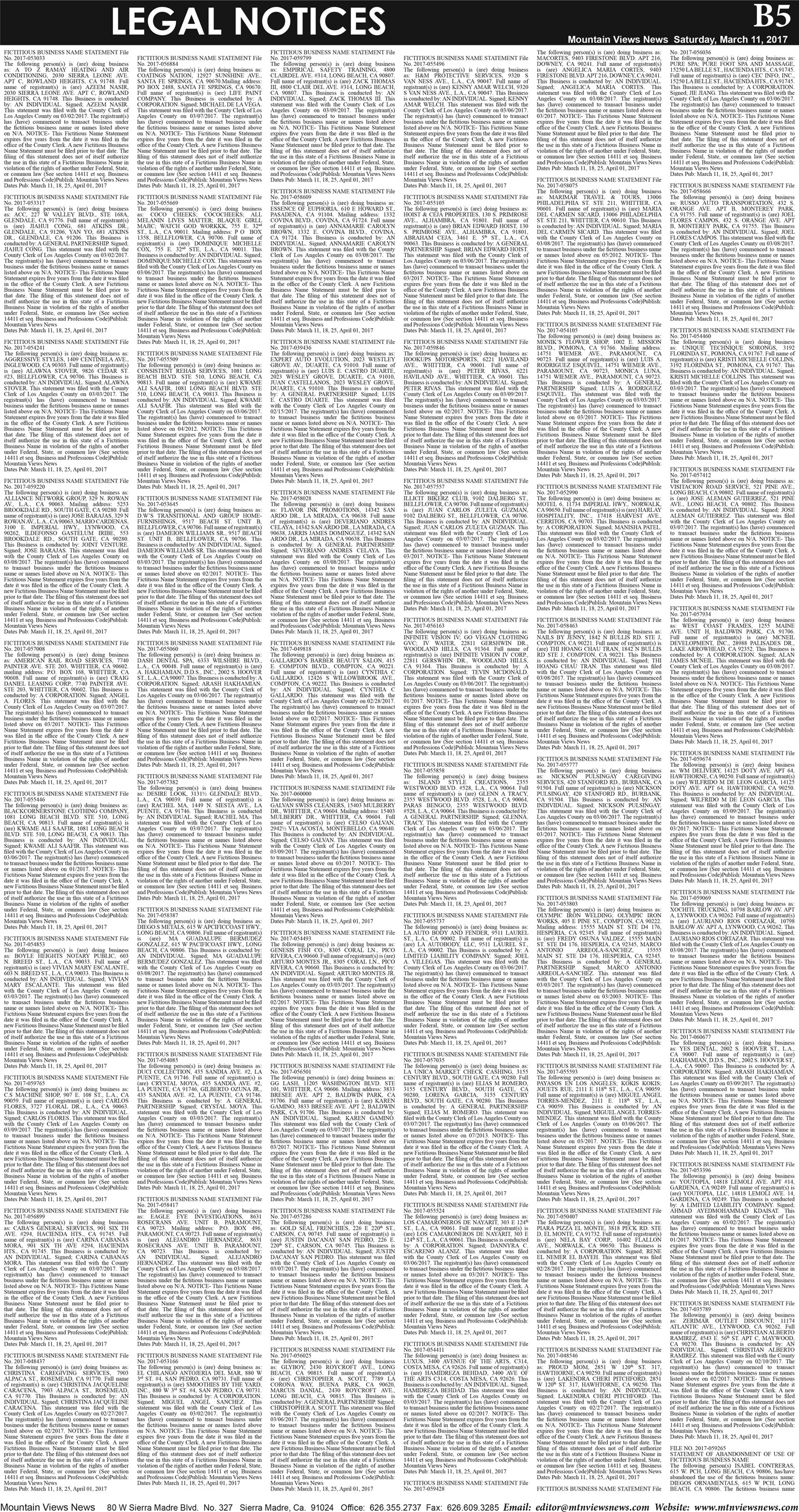 MVNews this week:  Page B:5