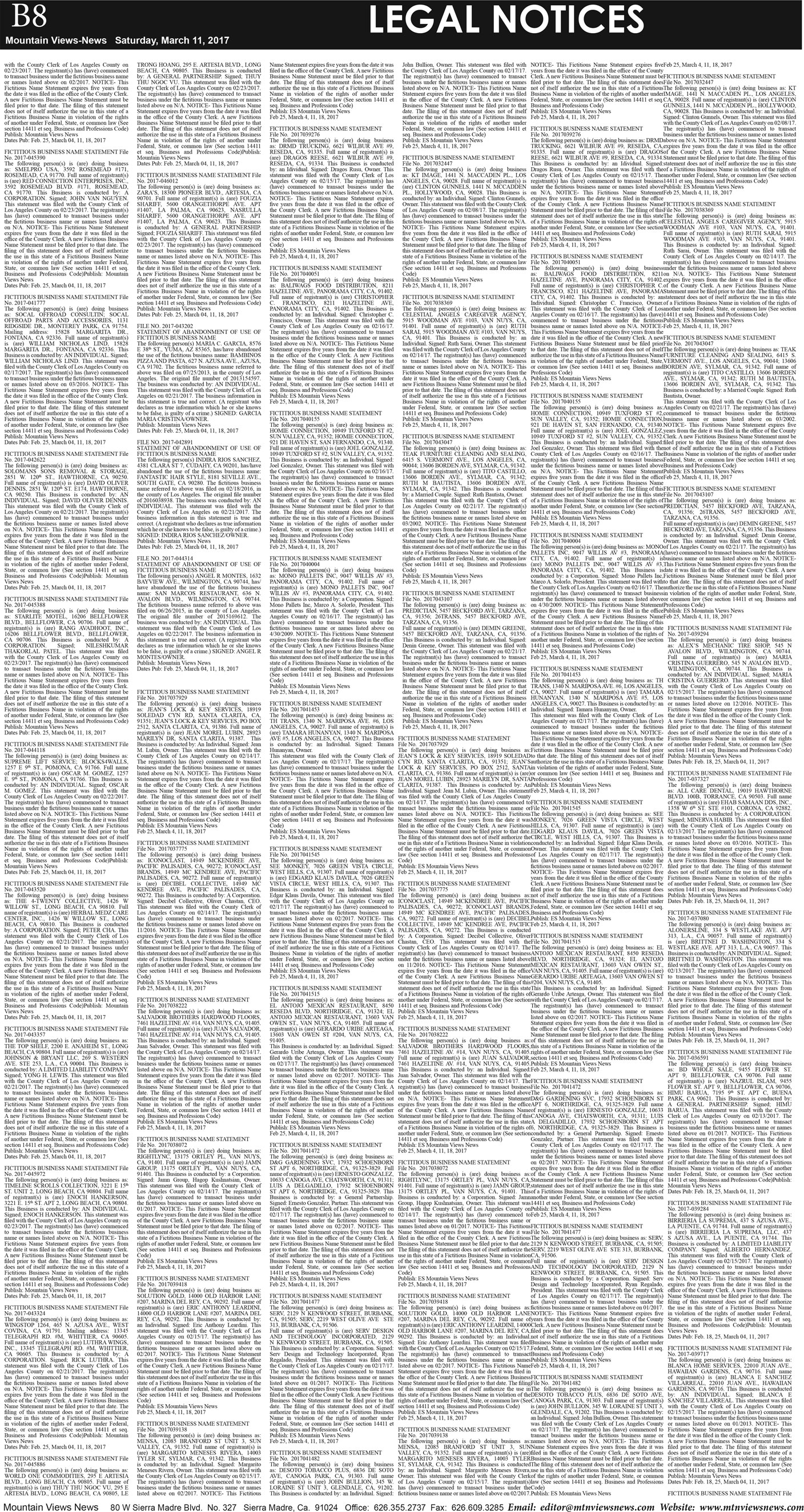 MVNews this week:  Page B:8