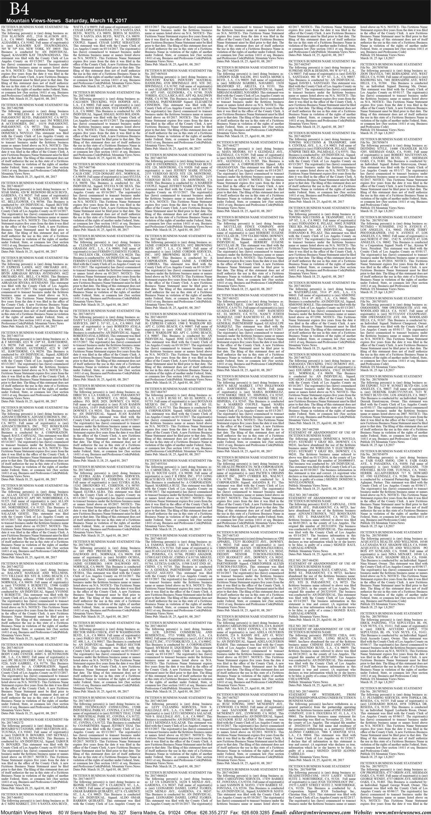 MVNews this week:  Page B:4