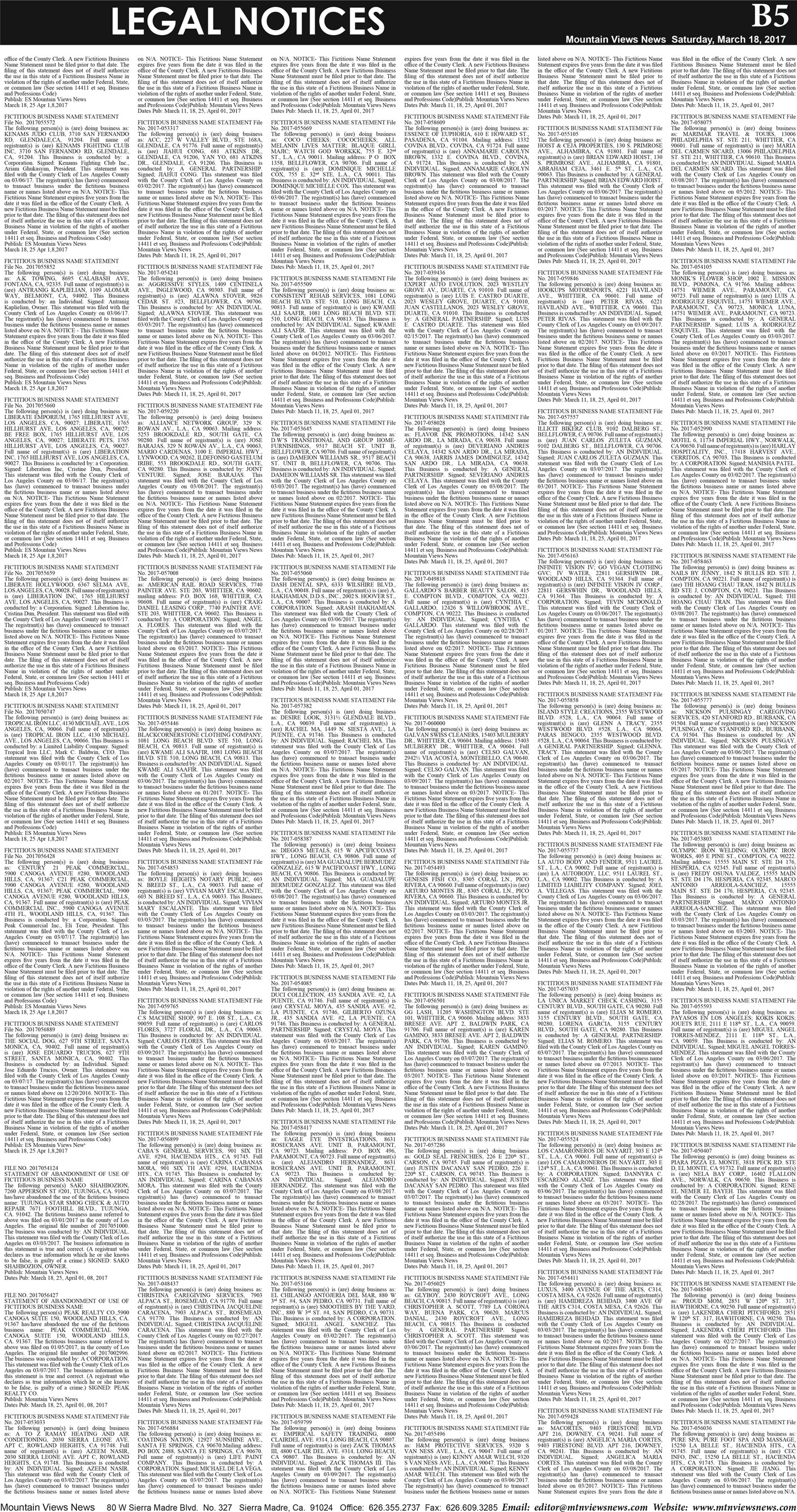 MVNews this week:  Page B:5