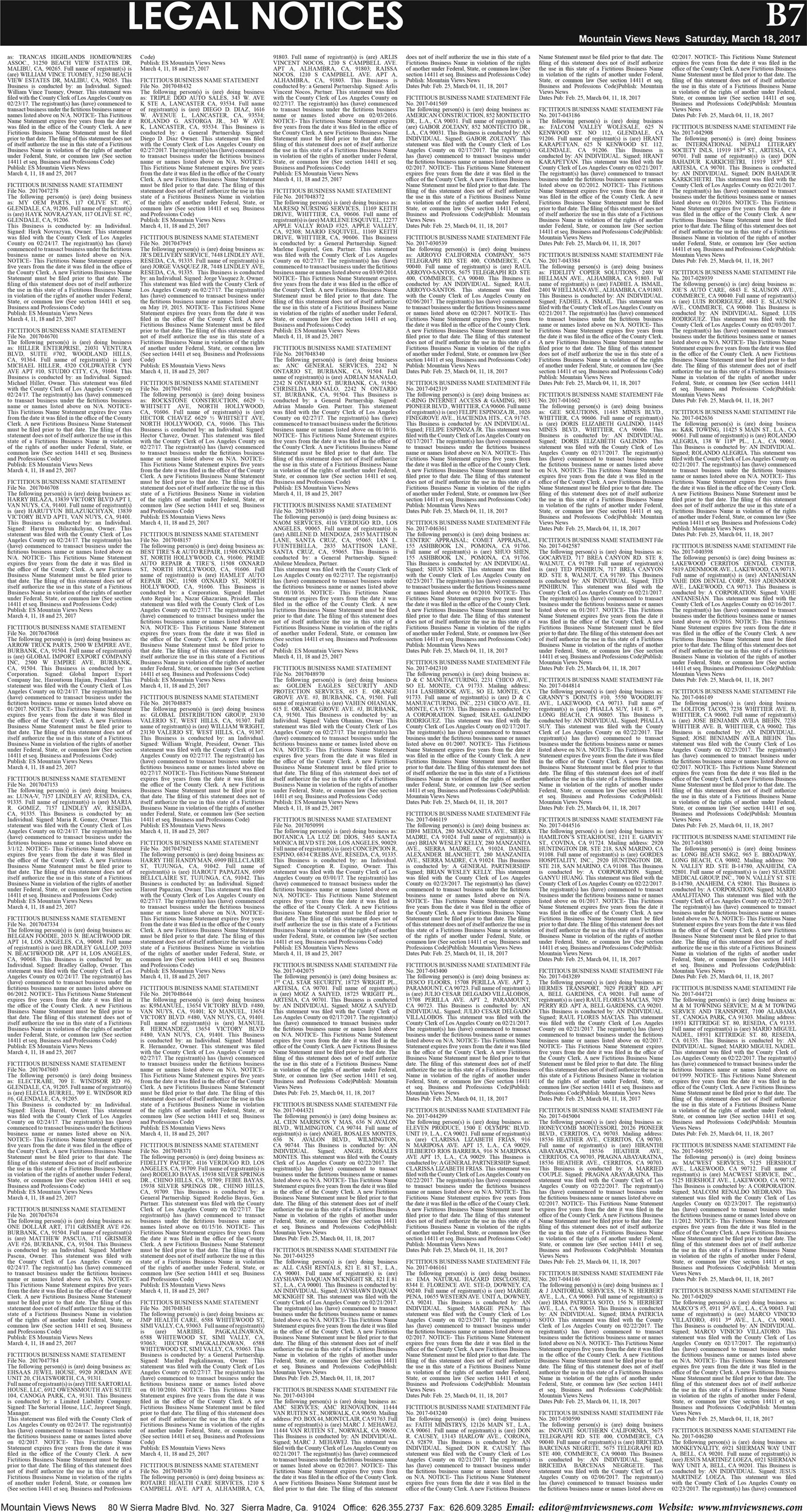 MVNews this week:  Page B:7