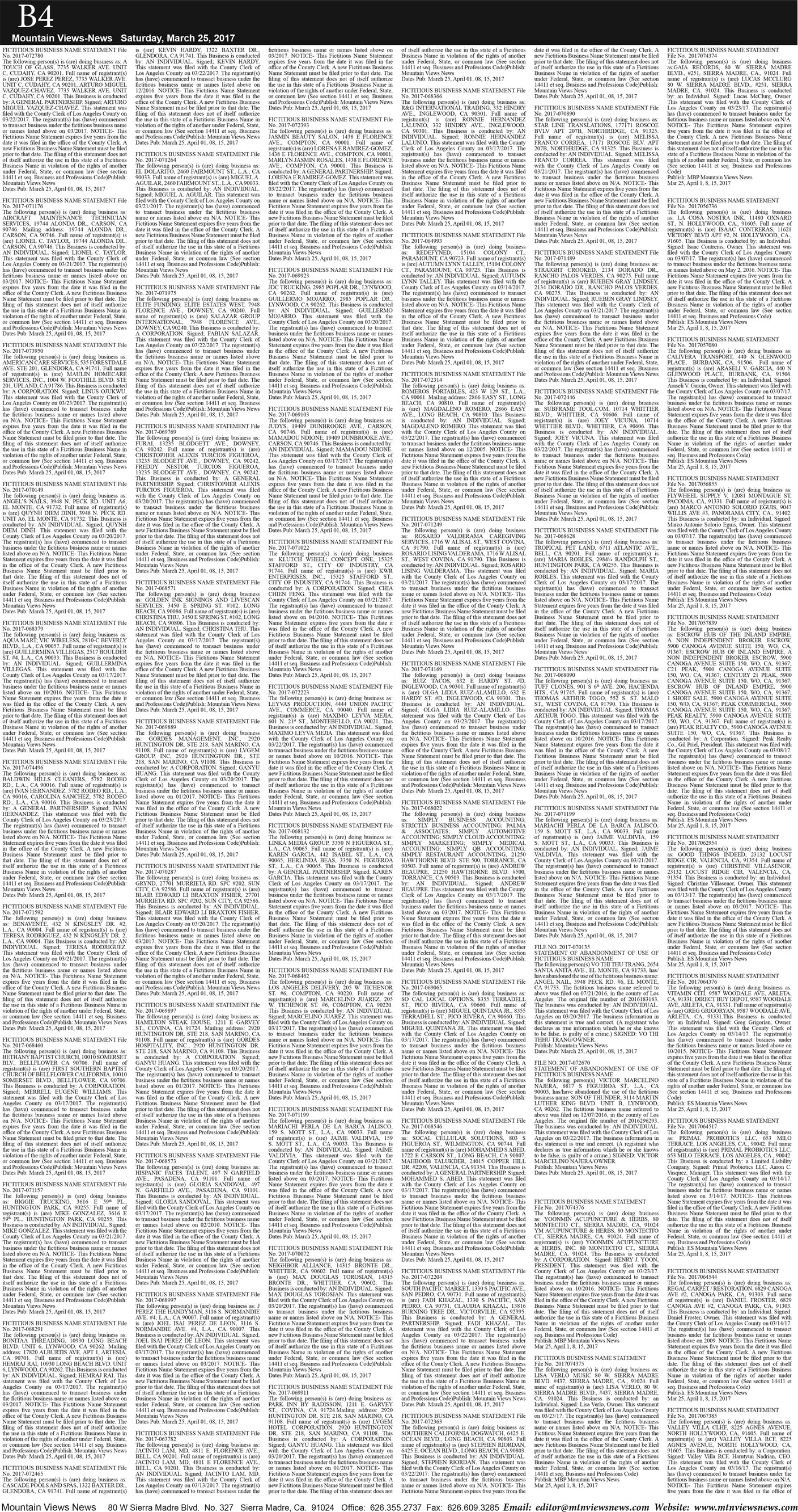 MVNews this week:  Page B:4