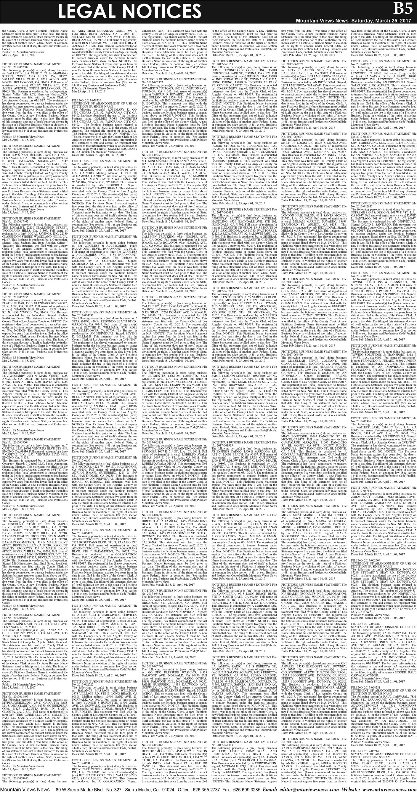 MVNews this week:  Page B:5