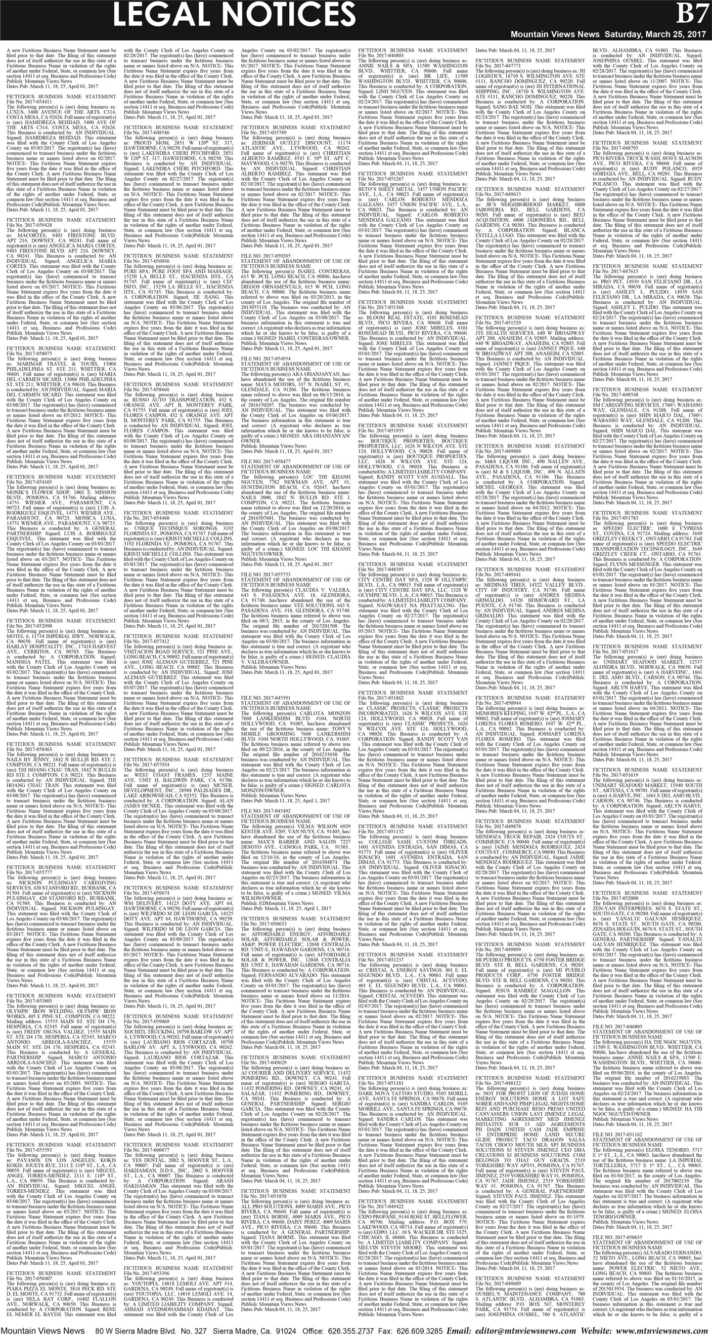 MVNews this week:  Page B:7