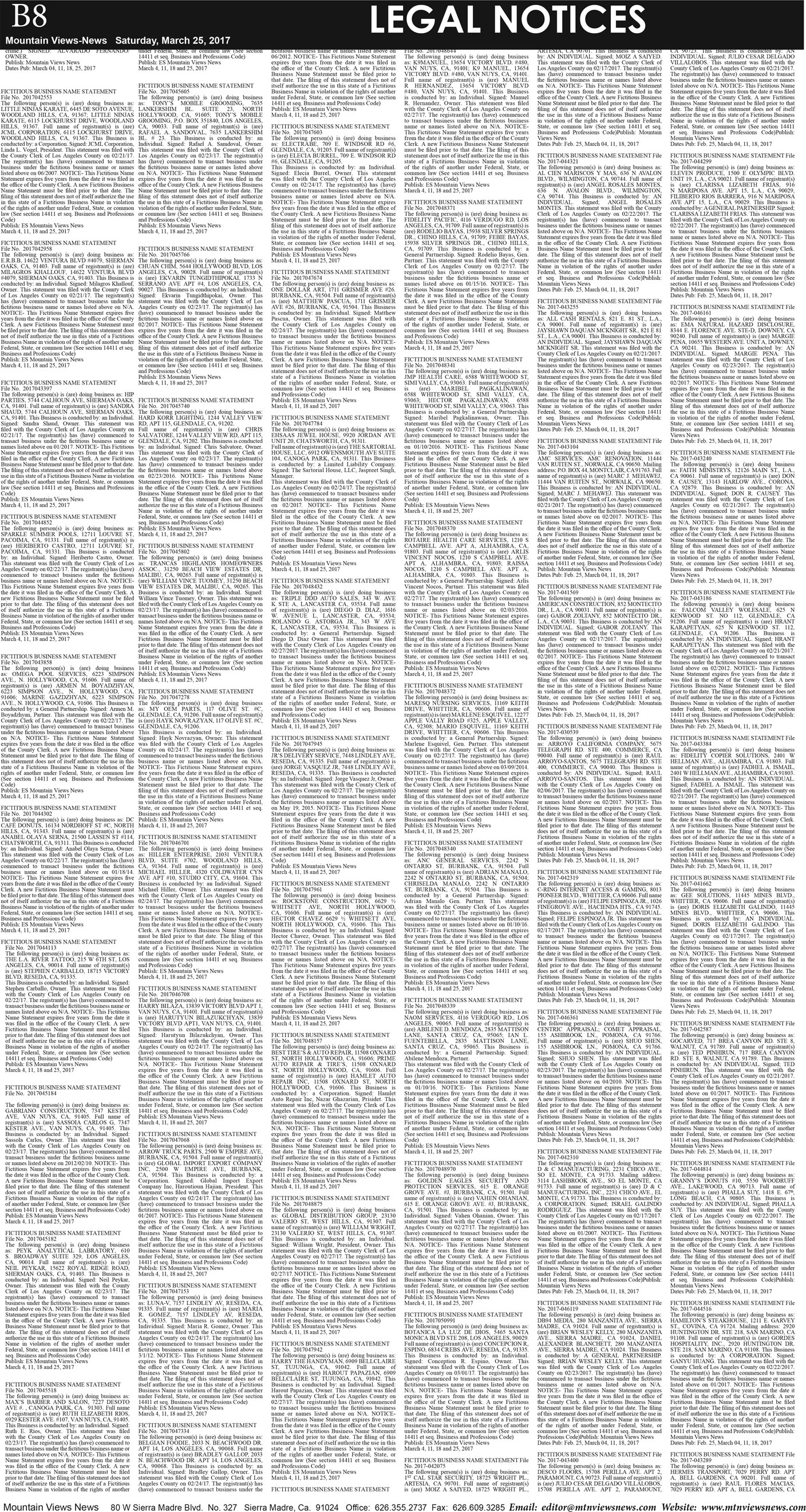 MVNews this week:  Page B:8