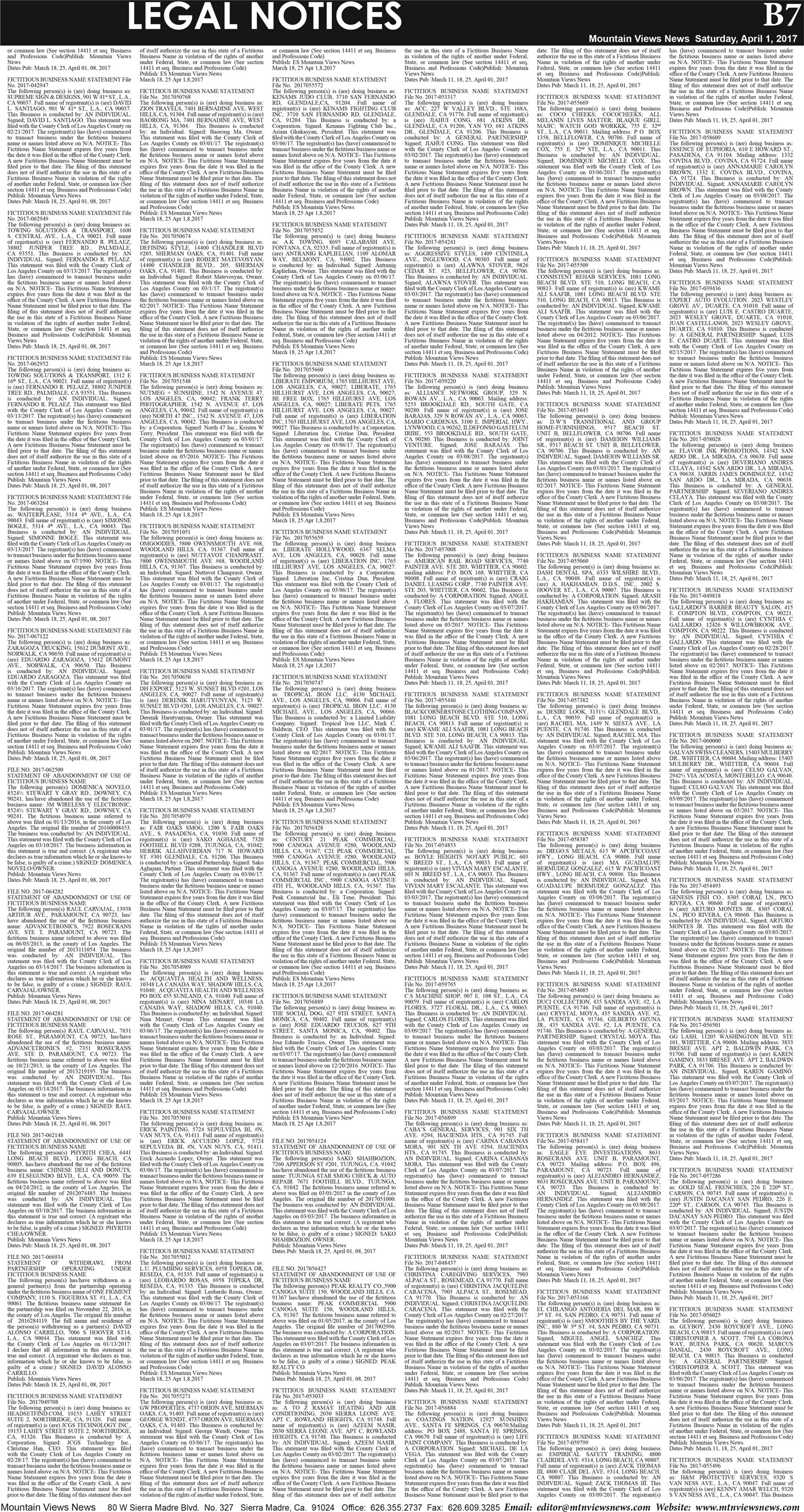 MVNews this week:  Page B:7