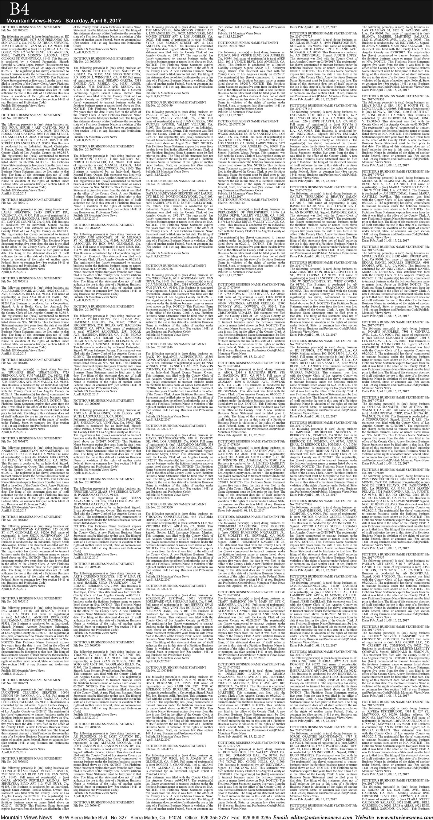 MVNews this week:  Page B:4