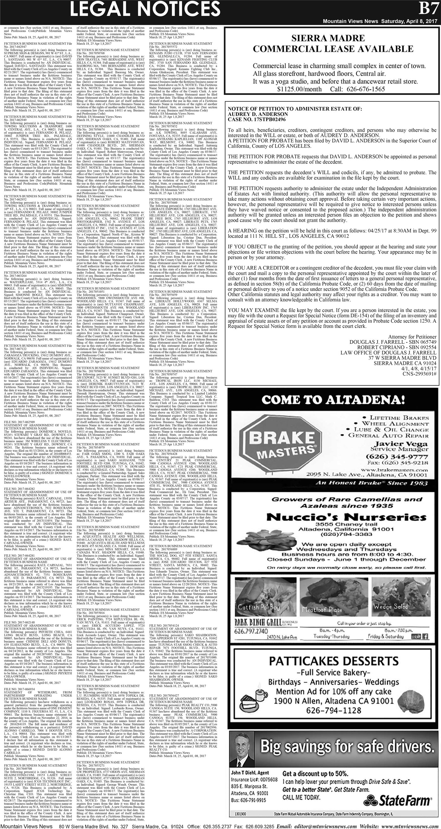 MVNews this week:  Page B:7