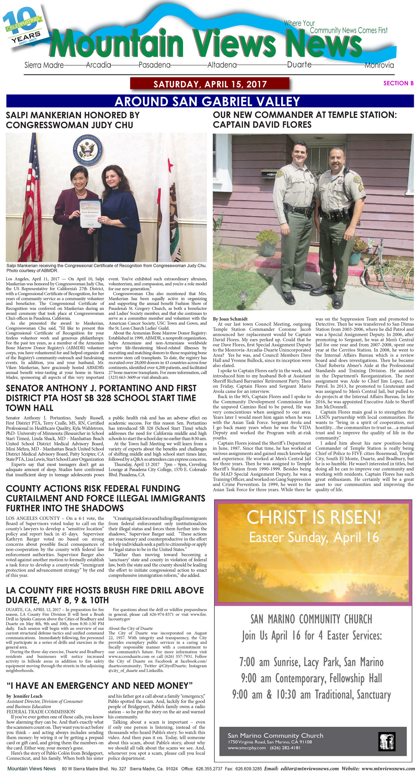 MVNews this week:  Page B:1