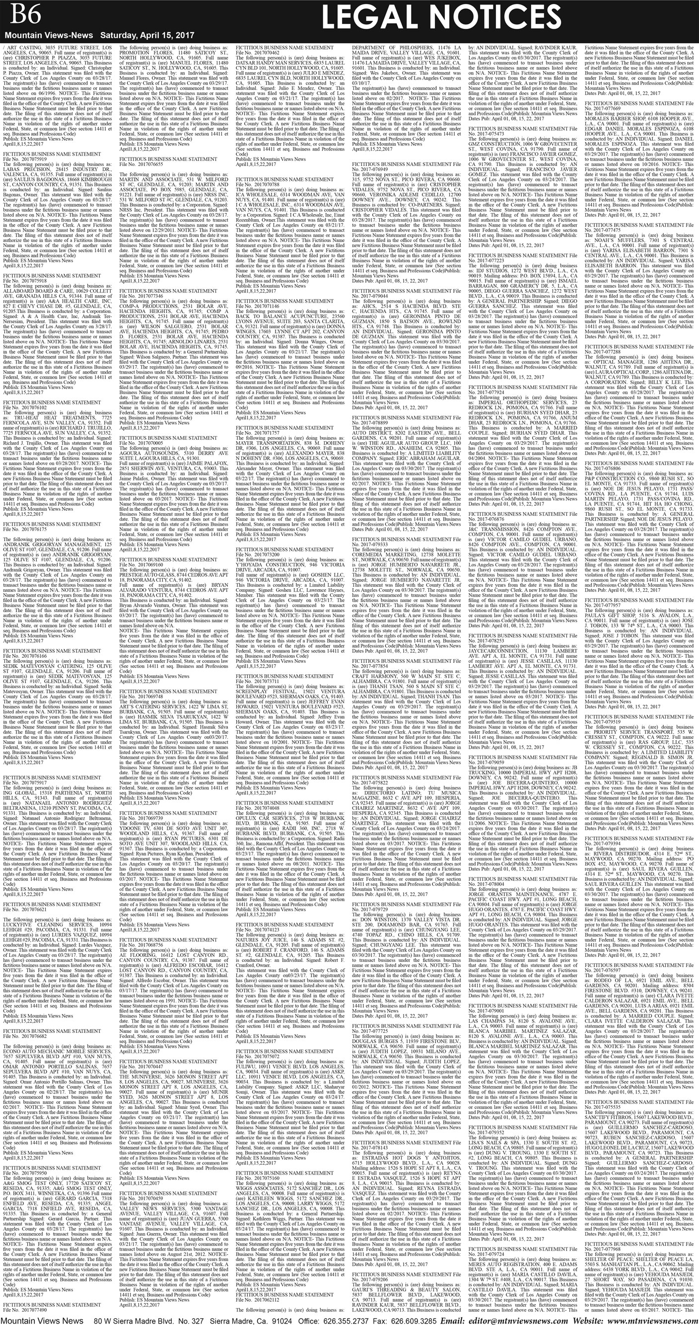 MVNews this week:  Page B:6