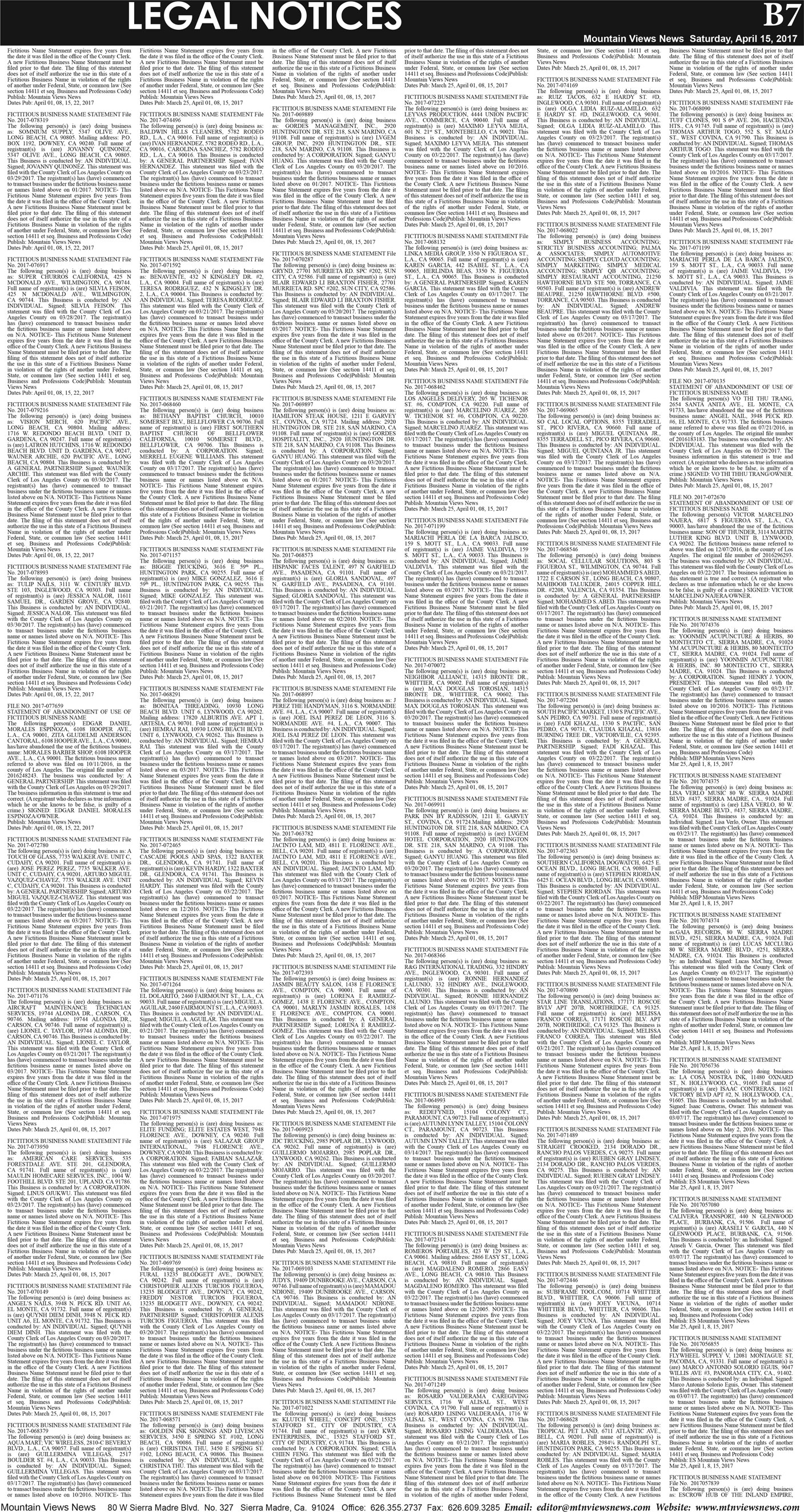 MVNews this week:  Page B:7