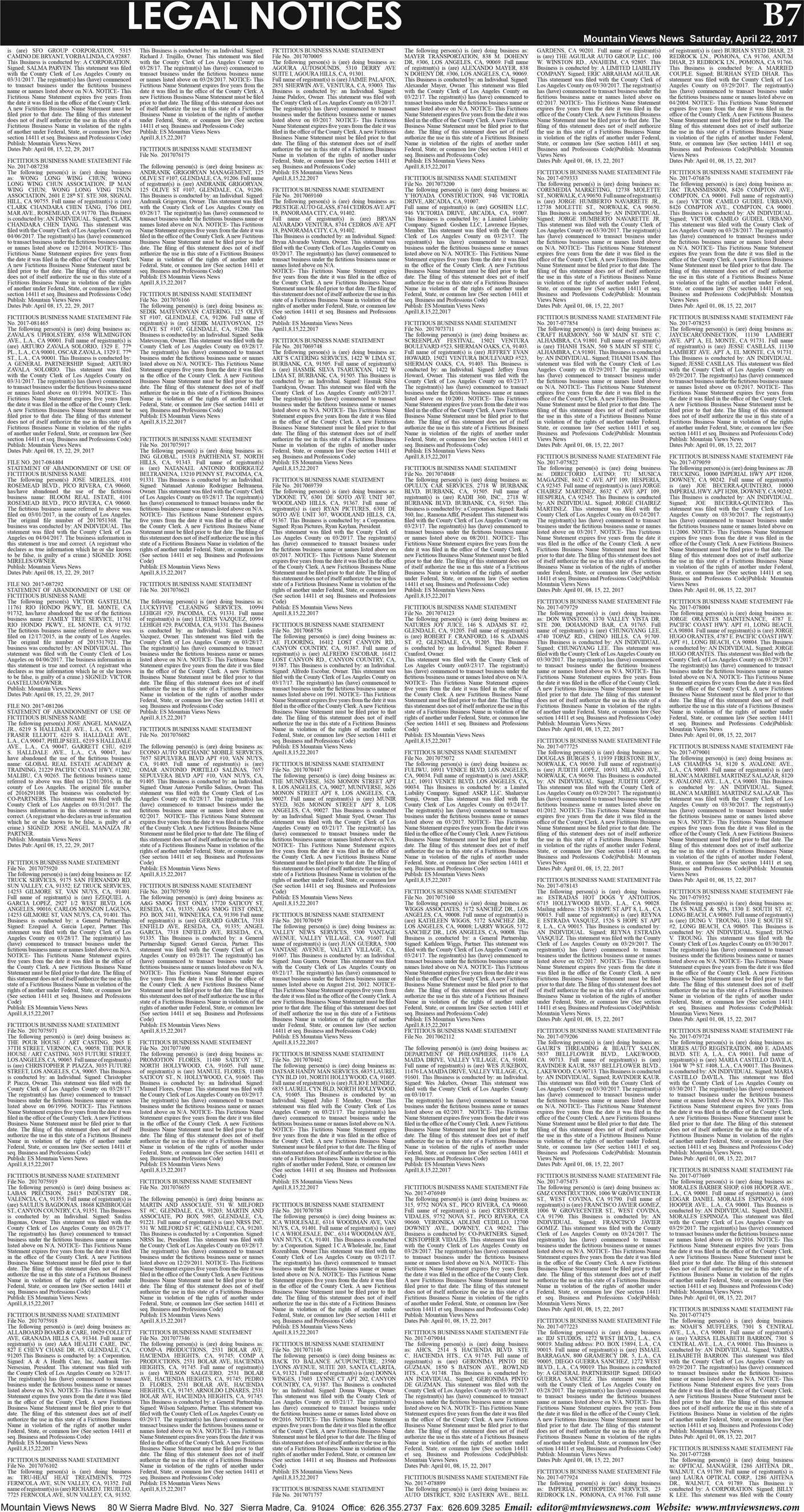 MVNews this week:  Page B:7