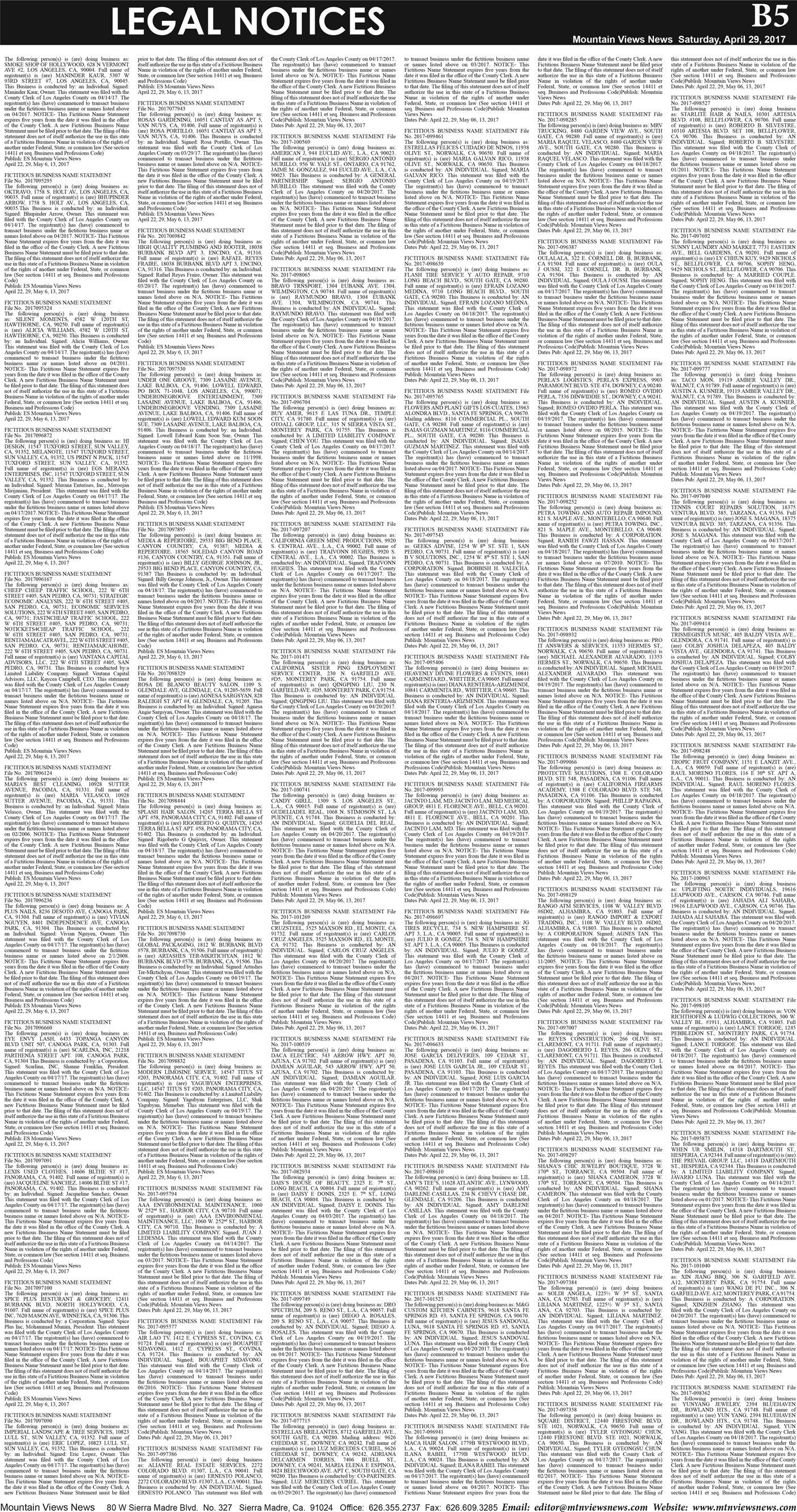 MVNews this week:  Page B:5