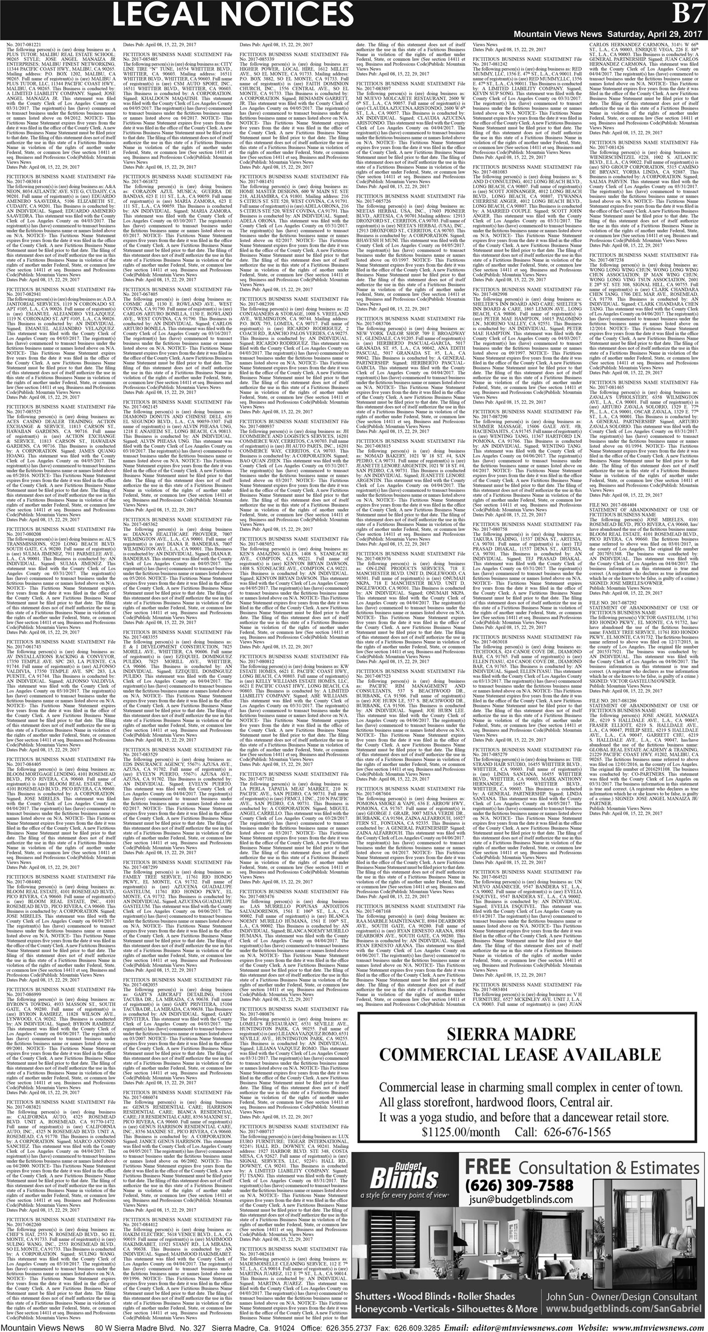 MVNews this week:  Page B:7