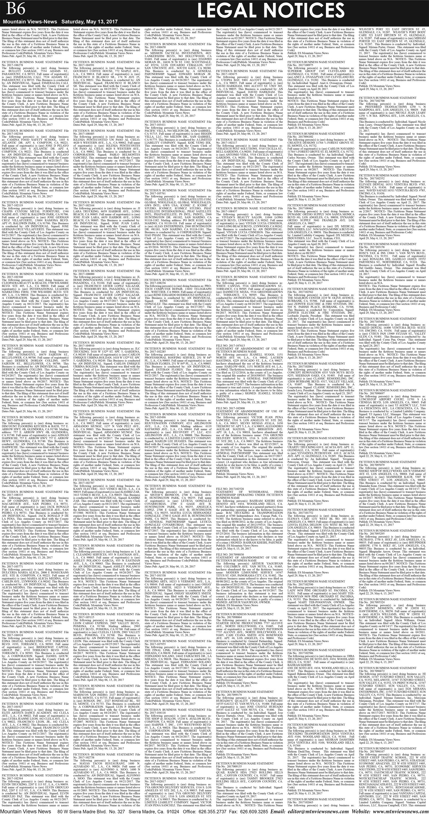 MVNews this week:  Page B:6