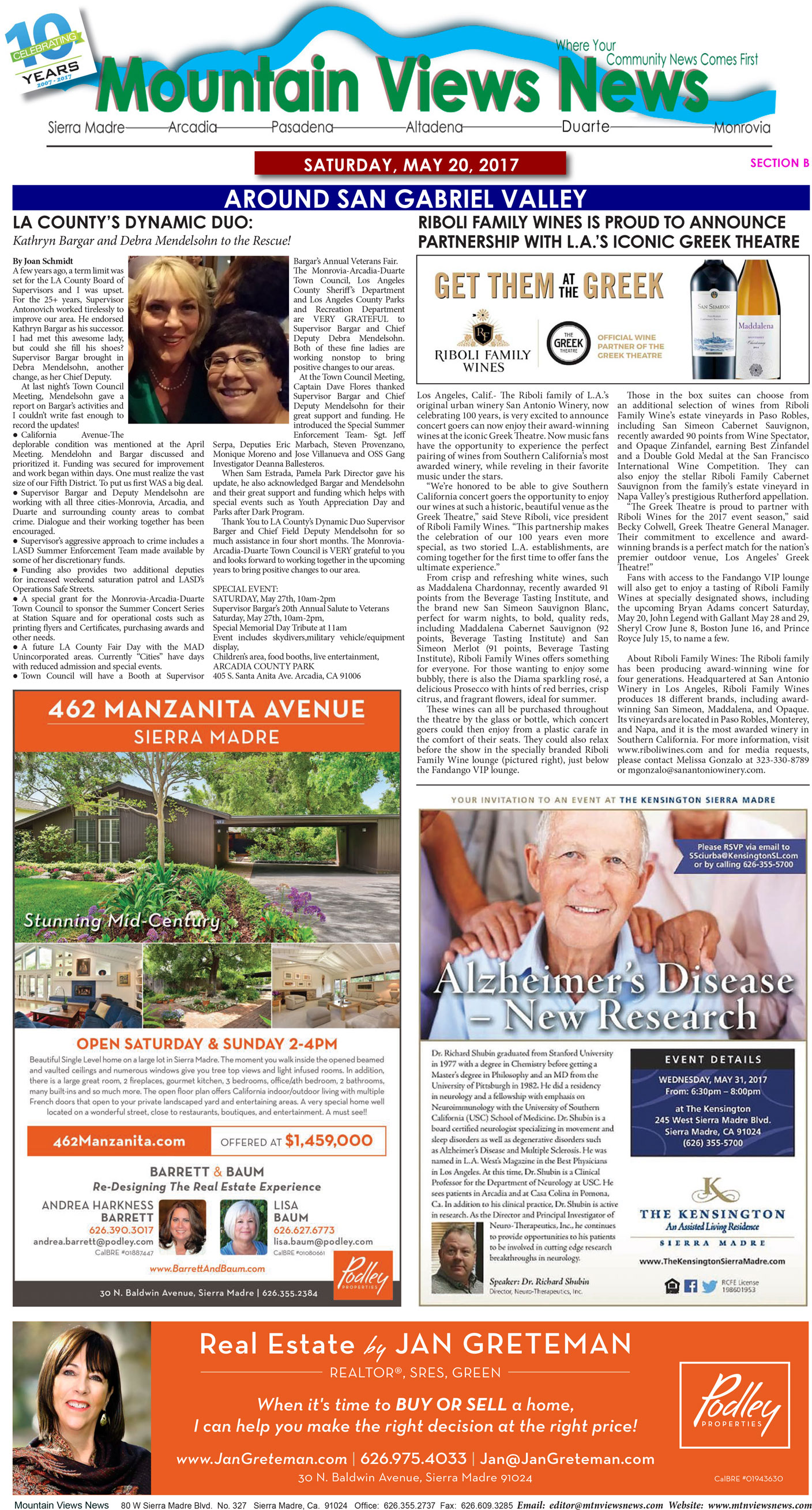 MVNews this week:  Page B:1