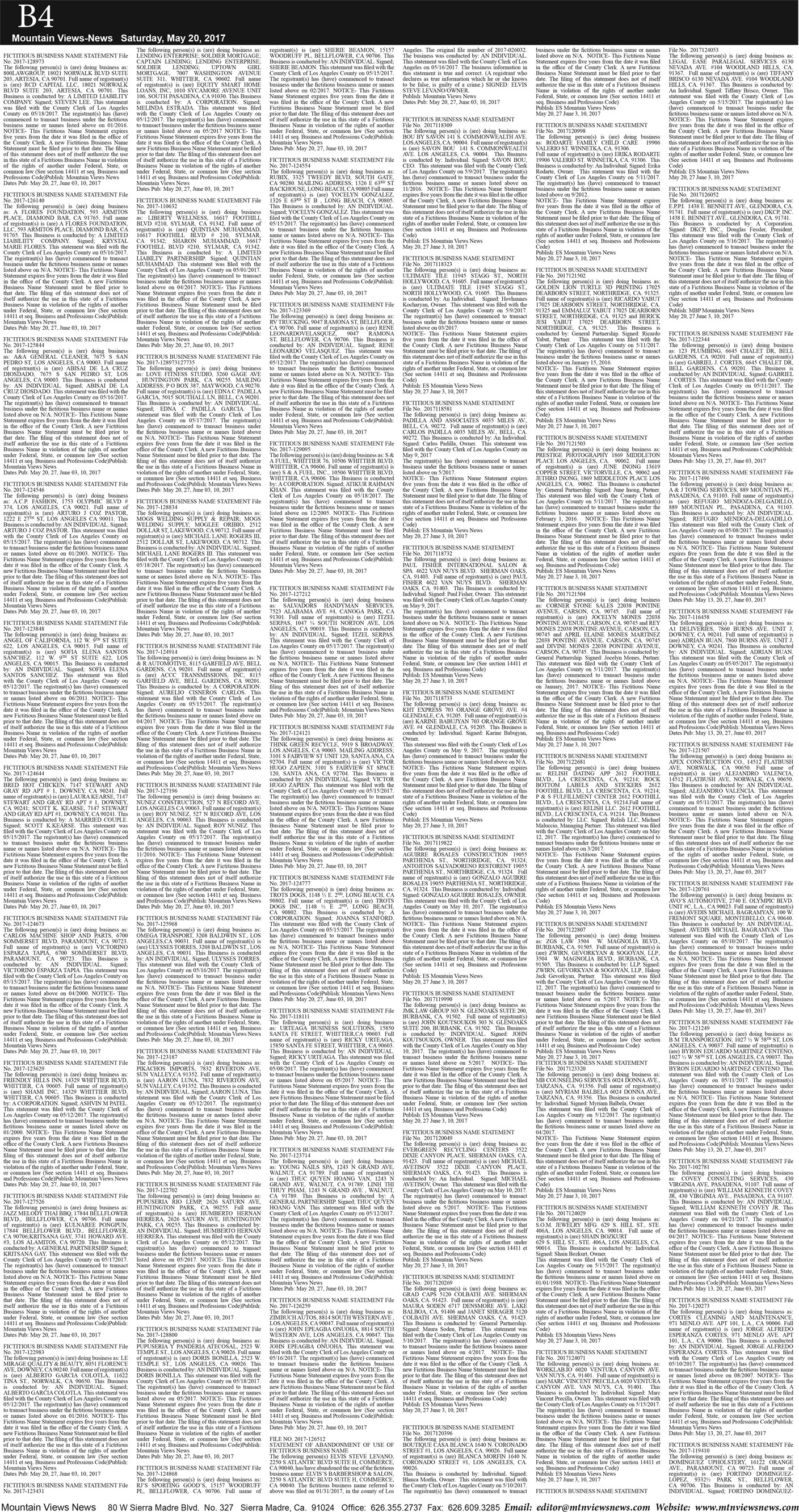 MVNews this week:  Page B:4