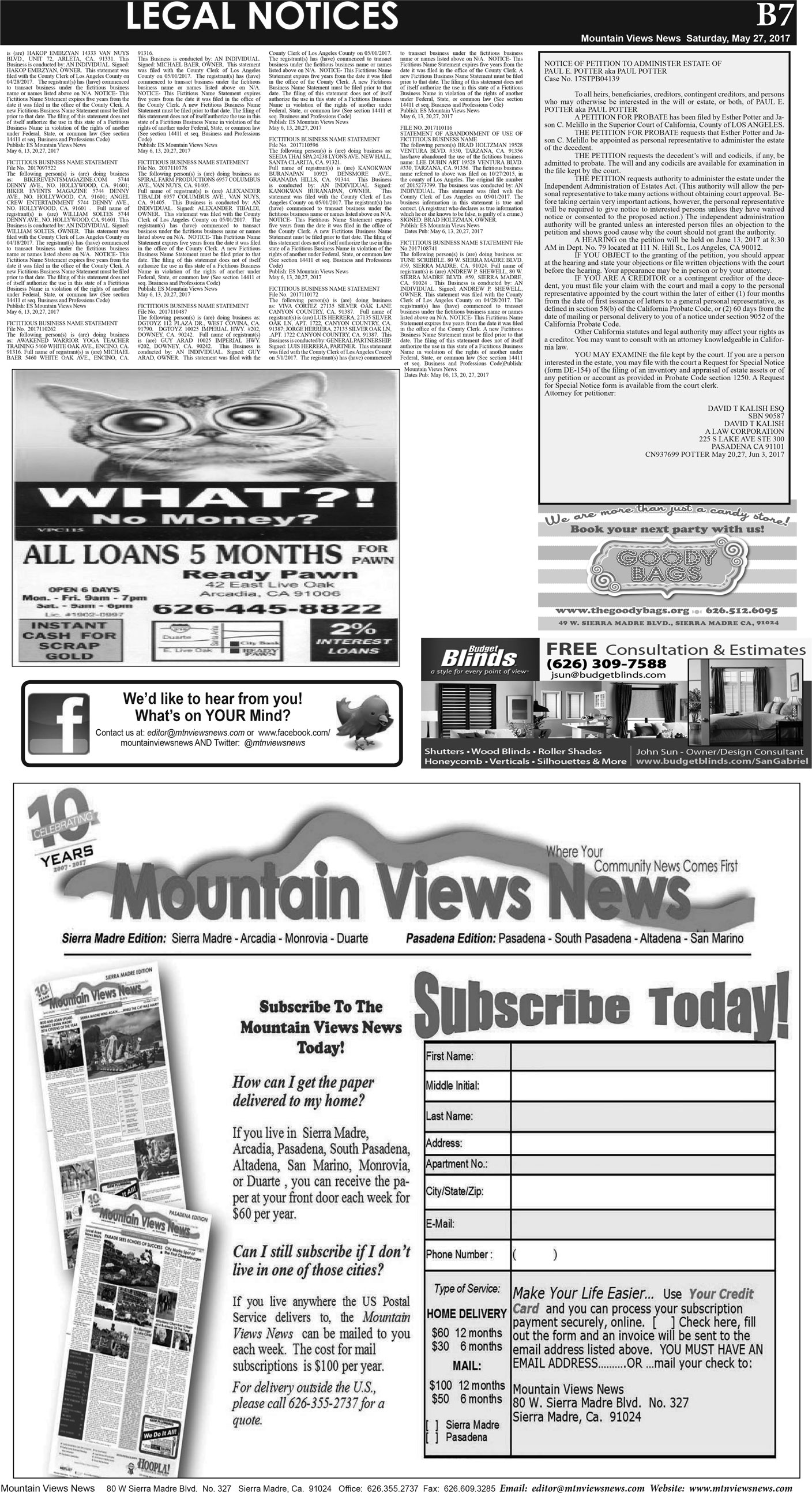 MVNews this week:  Page B:7