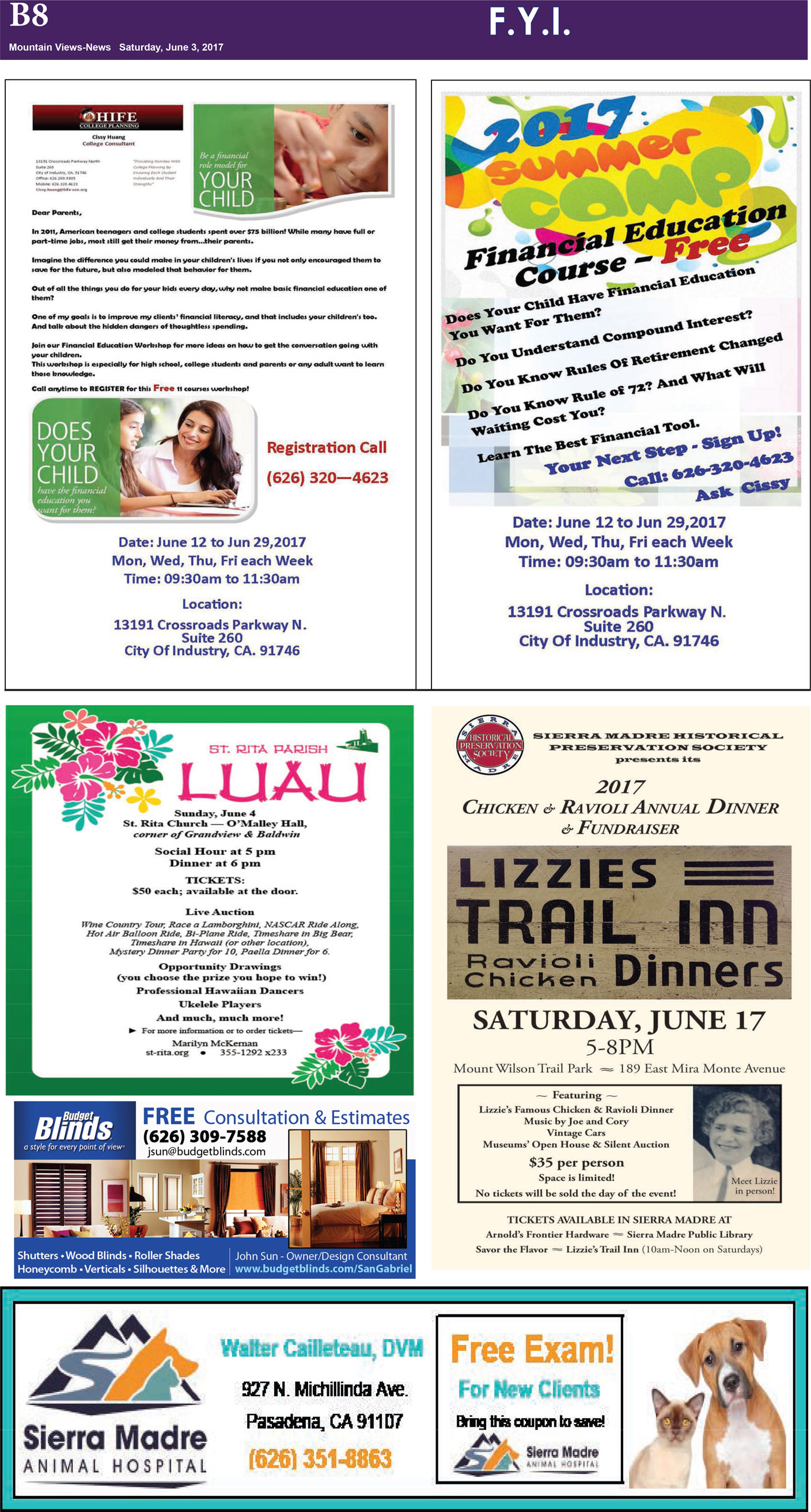 MVNews this week:  Page B:8