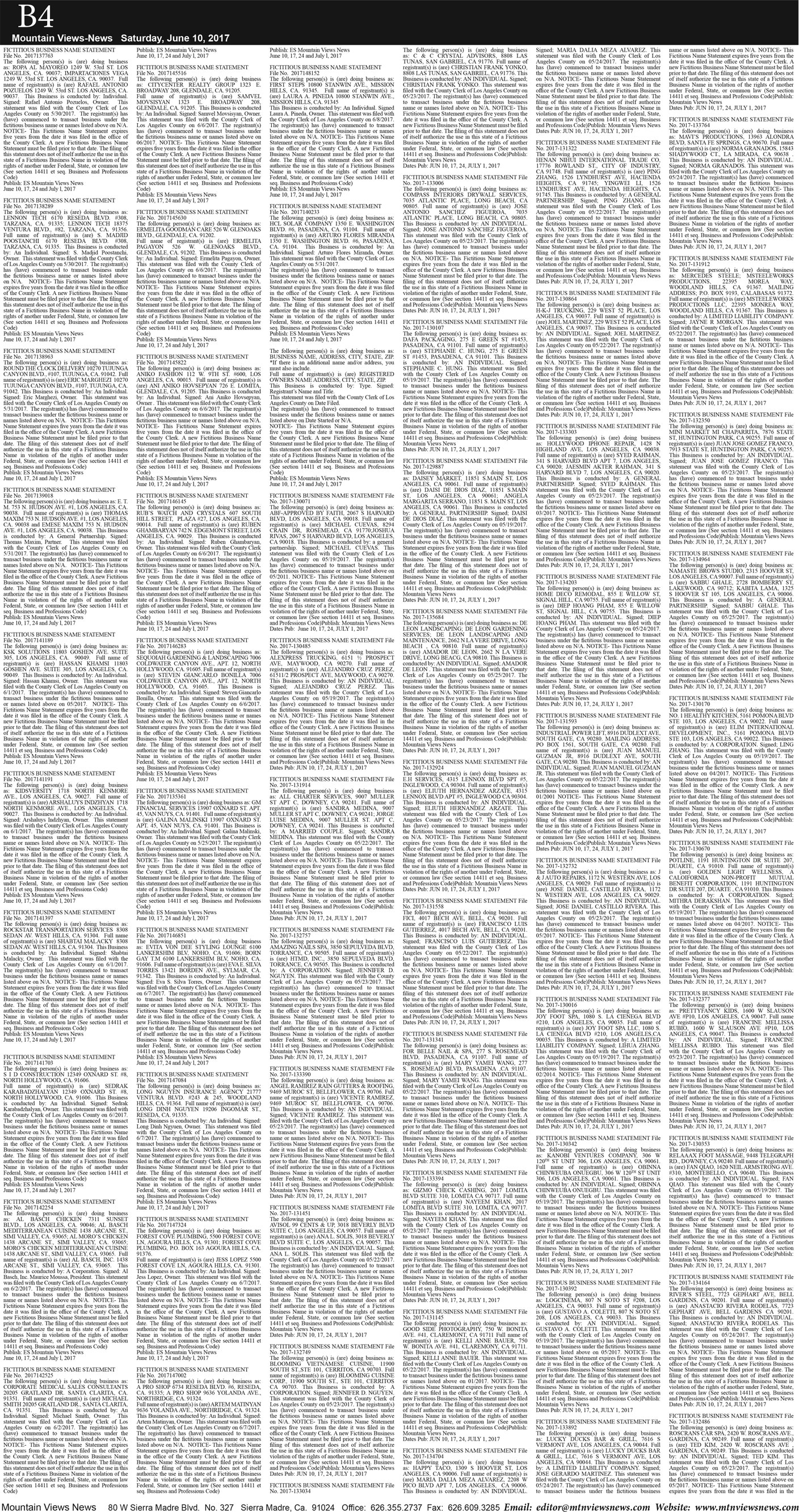 MVNews this week:  Page B:4