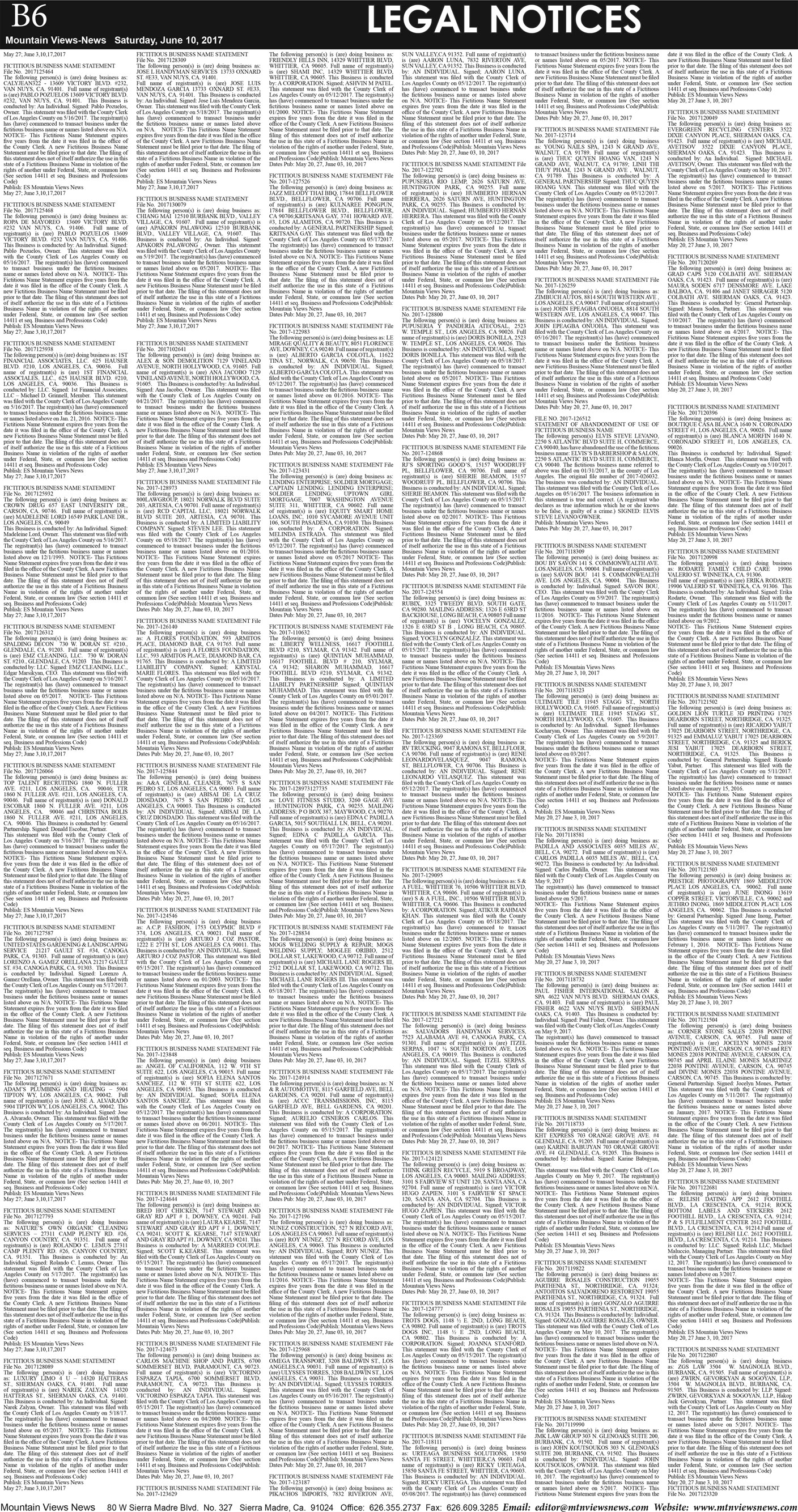 MVNews this week:  Page B:6