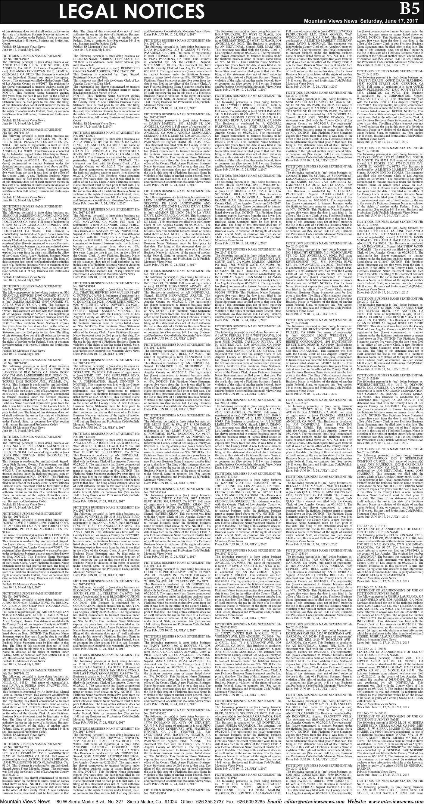 MVNews this week:  Page B:5