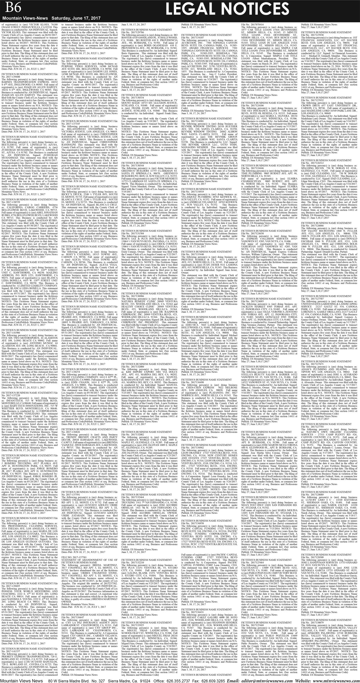 MVNews this week:  Page B:6