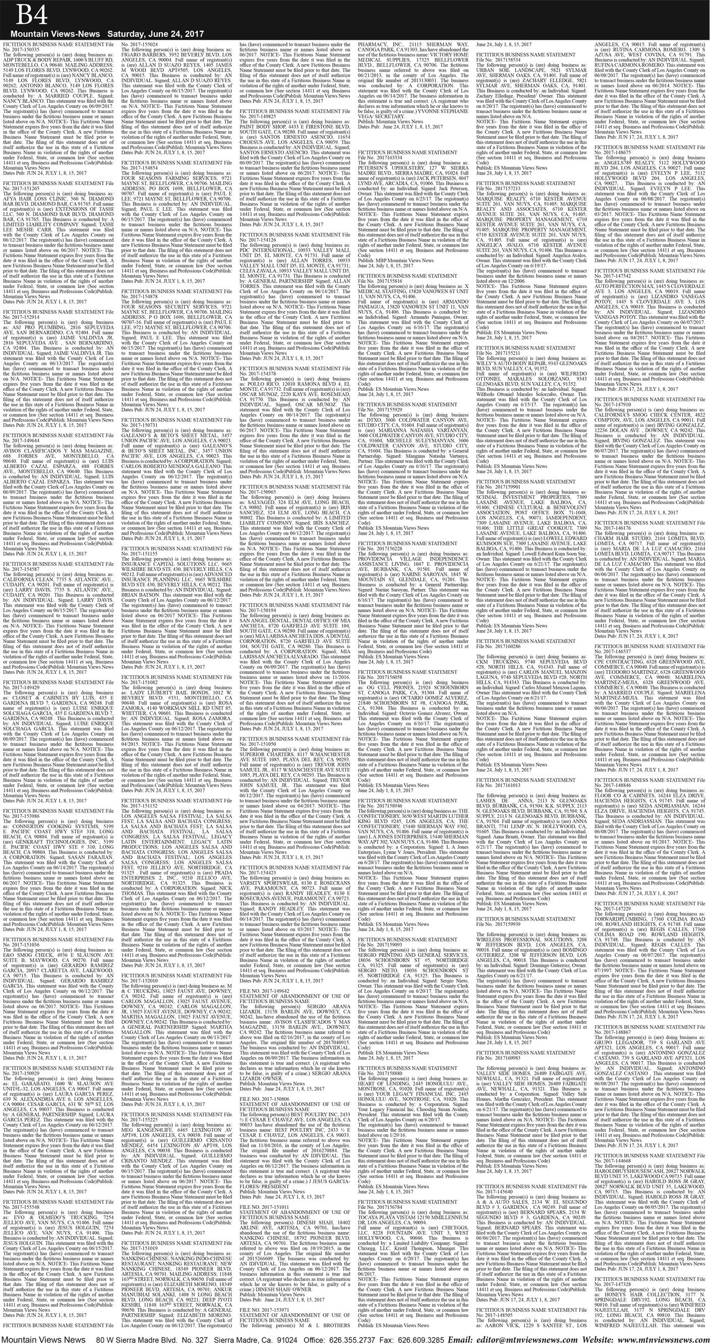 MVNews this week:  Page B:4