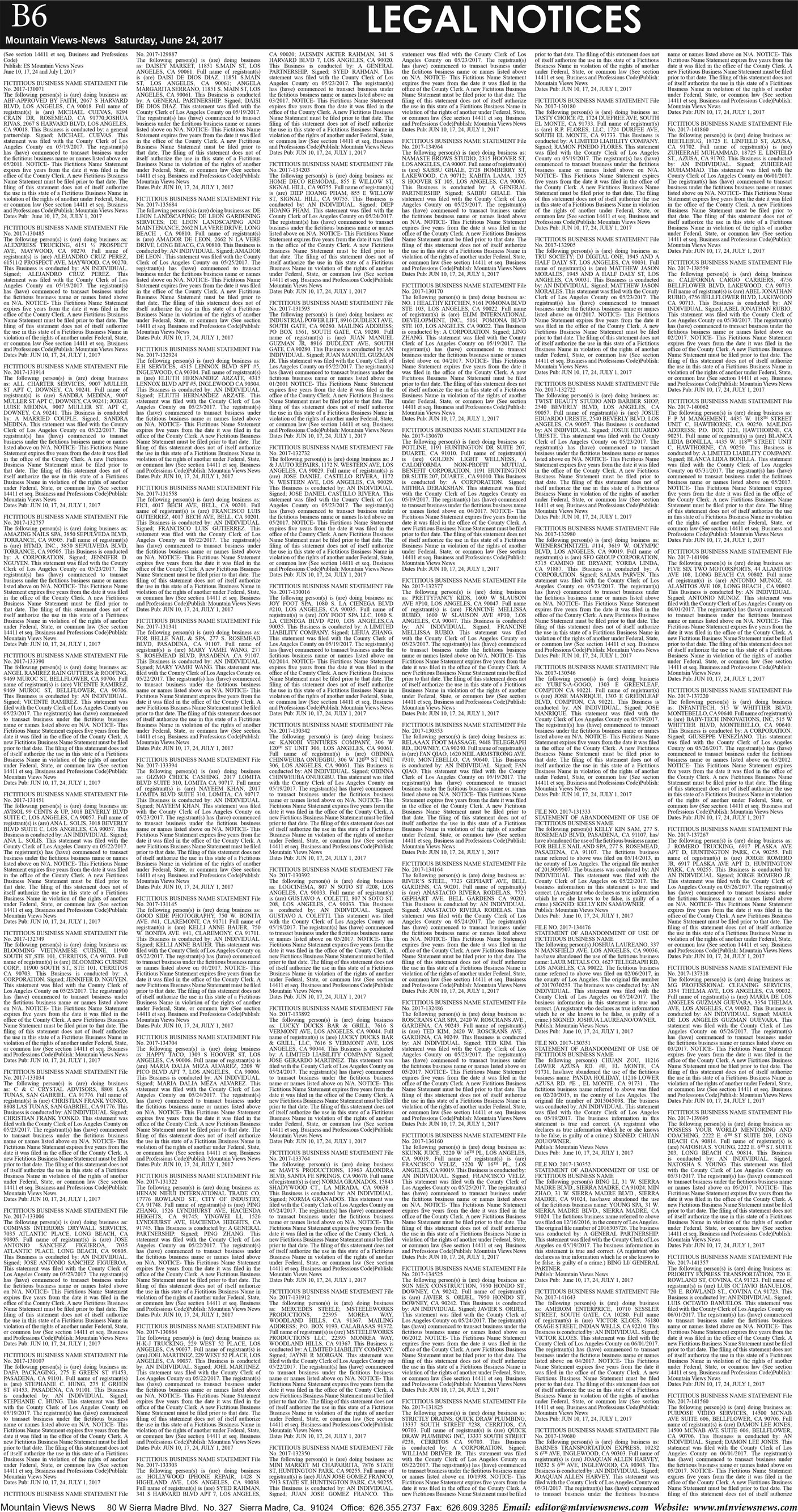 MVNews this week:  Page B:6