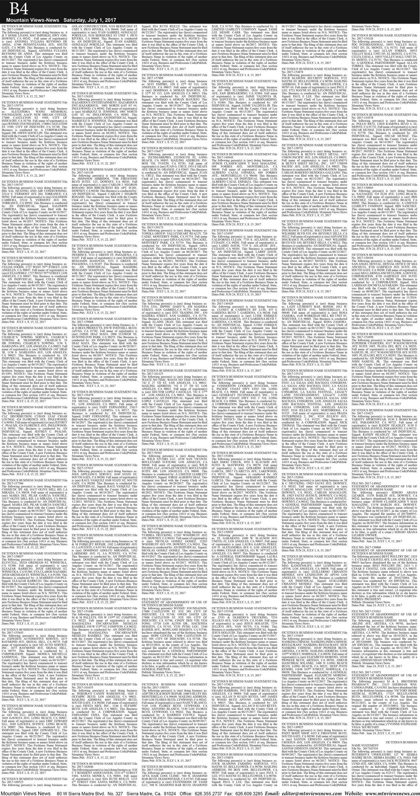 MVNews this week:  Page B:4