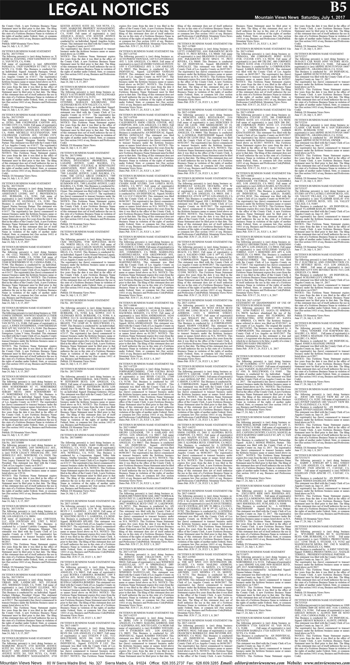 MVNews this week:  Page B:5