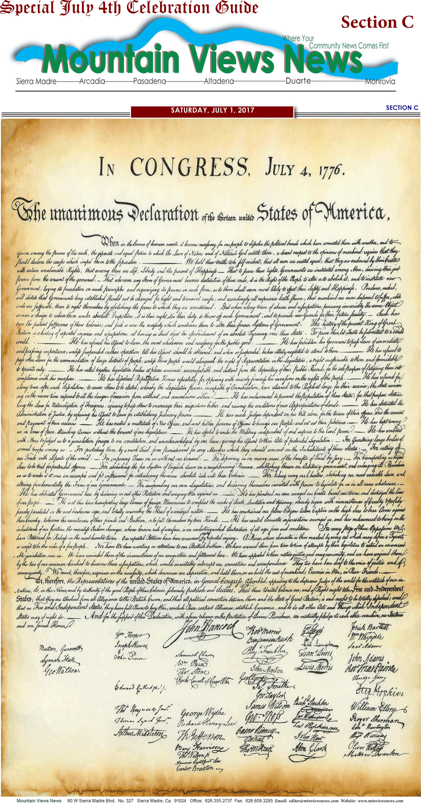 MVNews this week:  Page C:1