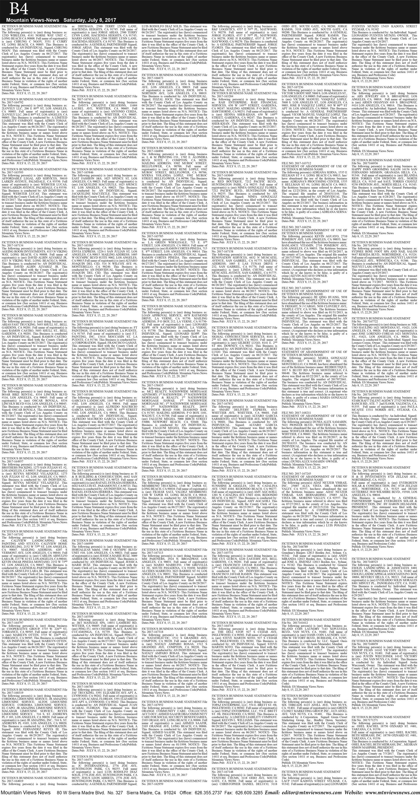 MVNews this week:  Page B:4