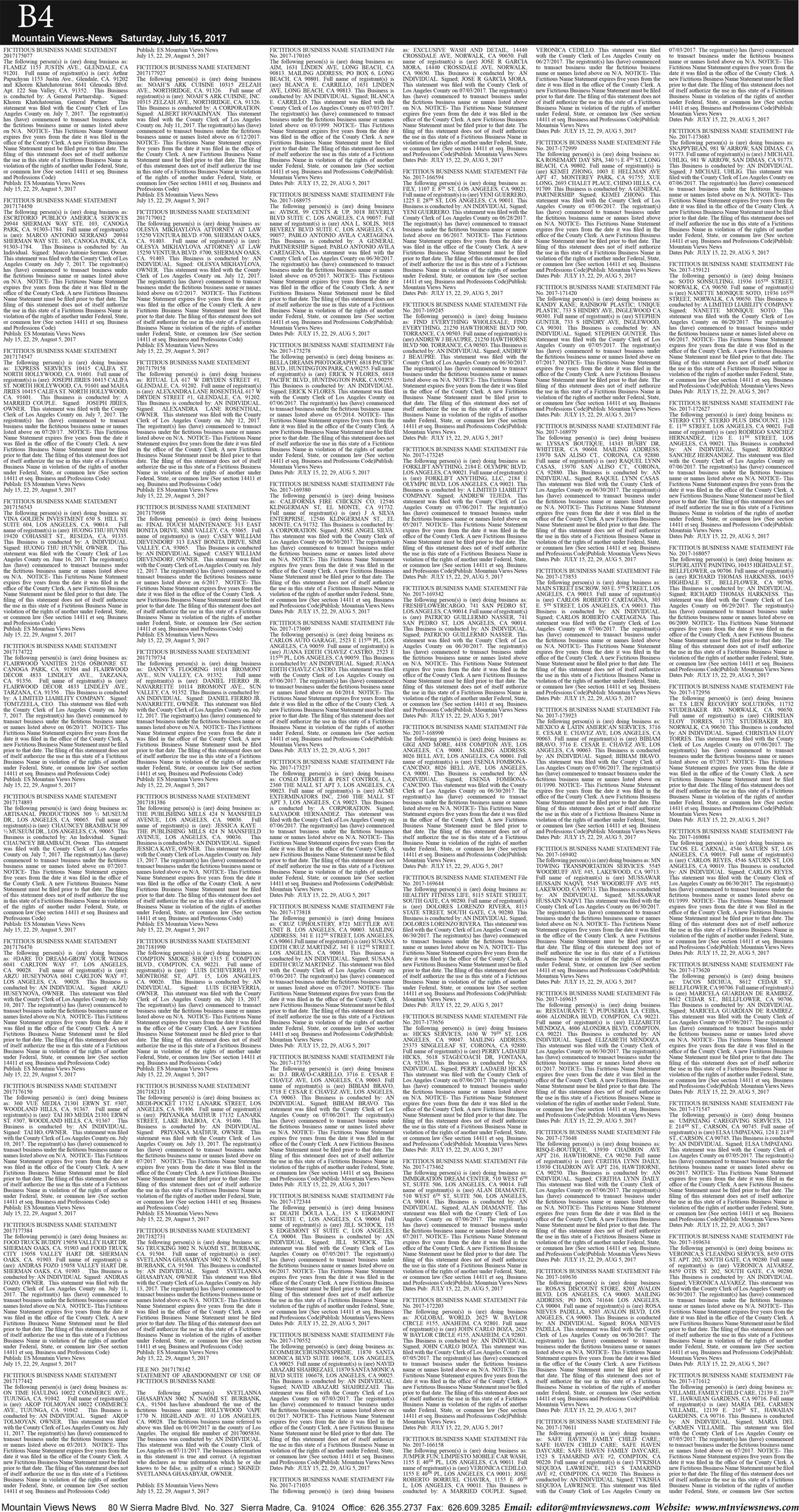 MVNews this week:  Page B:4