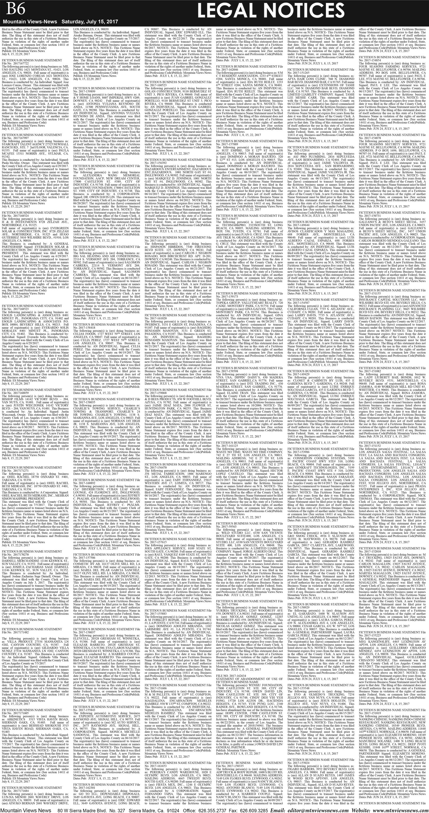 MVNews this week:  Page B:6